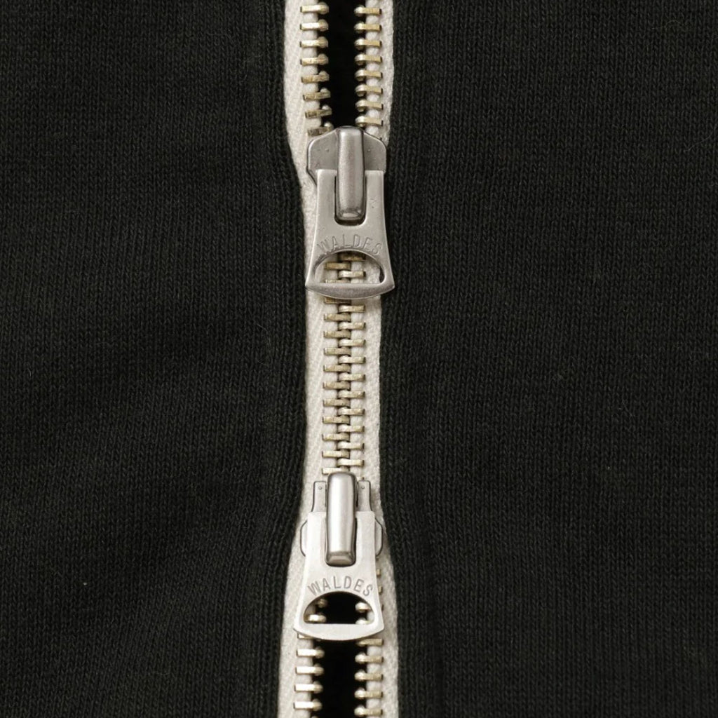 Wonder Looper Zip Hoodie Super Looper French Terry - Sumi Black