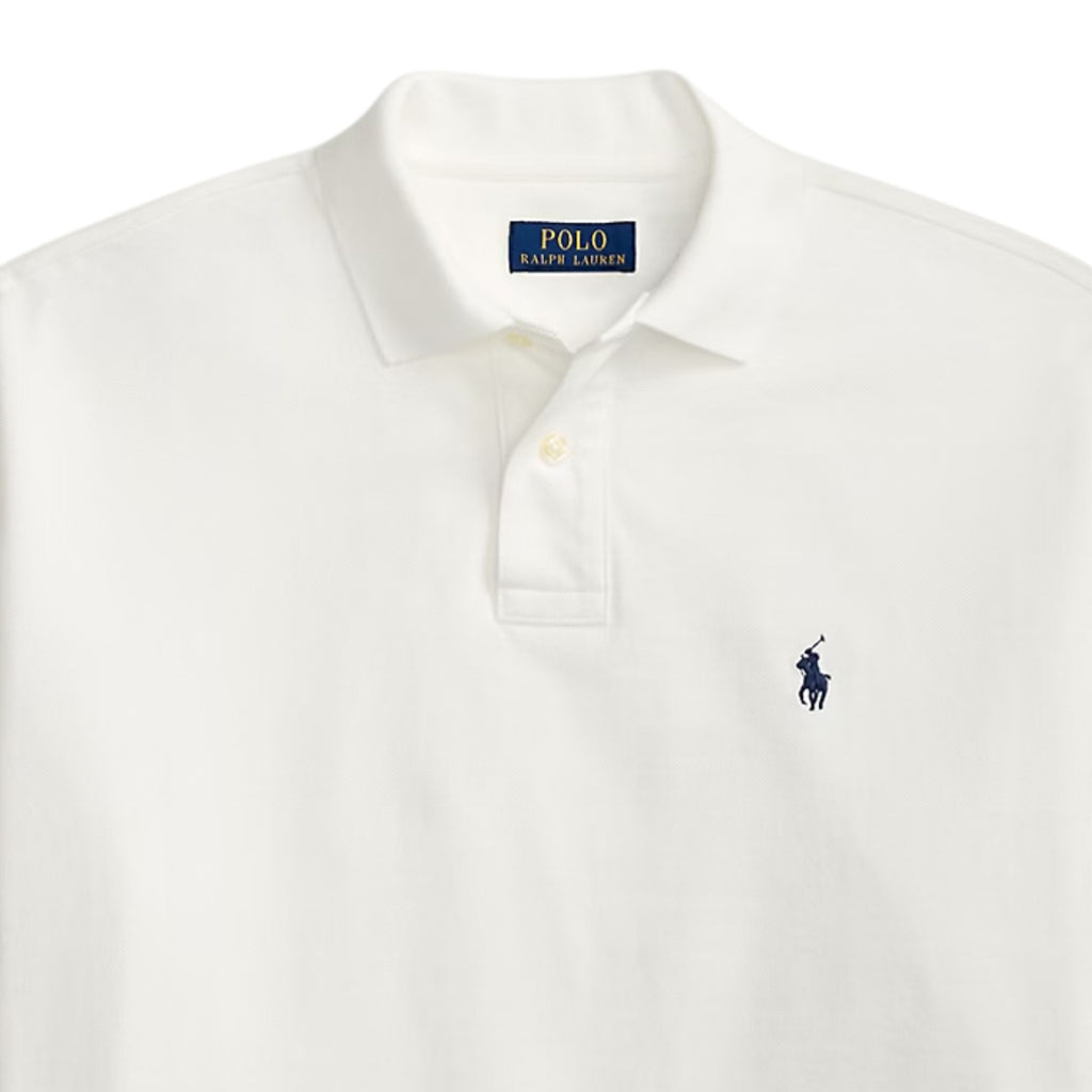 Polo Ralph Lauren Relaxed Fit Mesh Polo Shirt - White