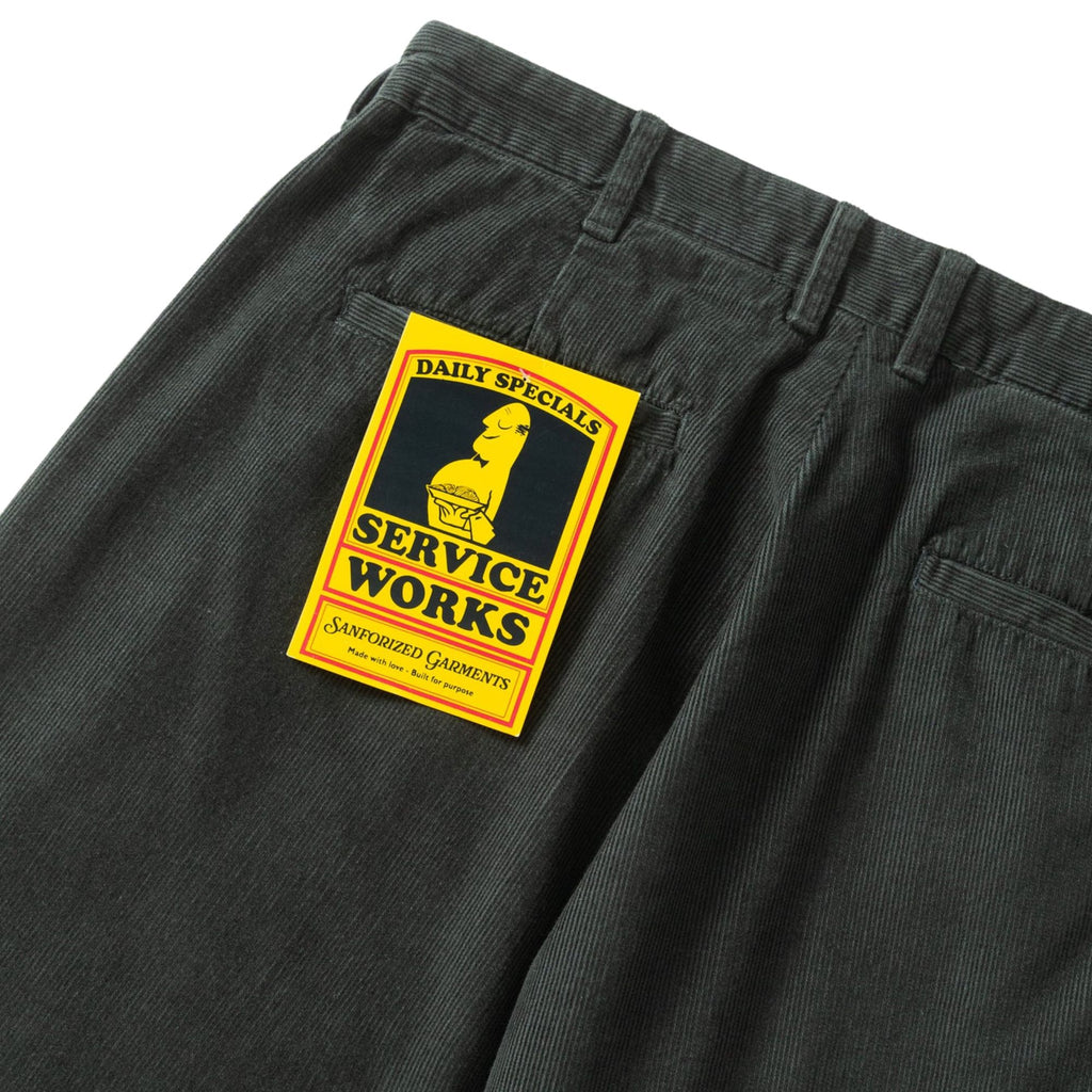 Service Works Fine Cord Part Timer Pant - Jewel
