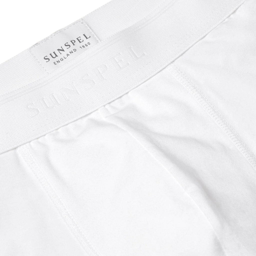 Sunspel Stretch Cotton Trunks - White