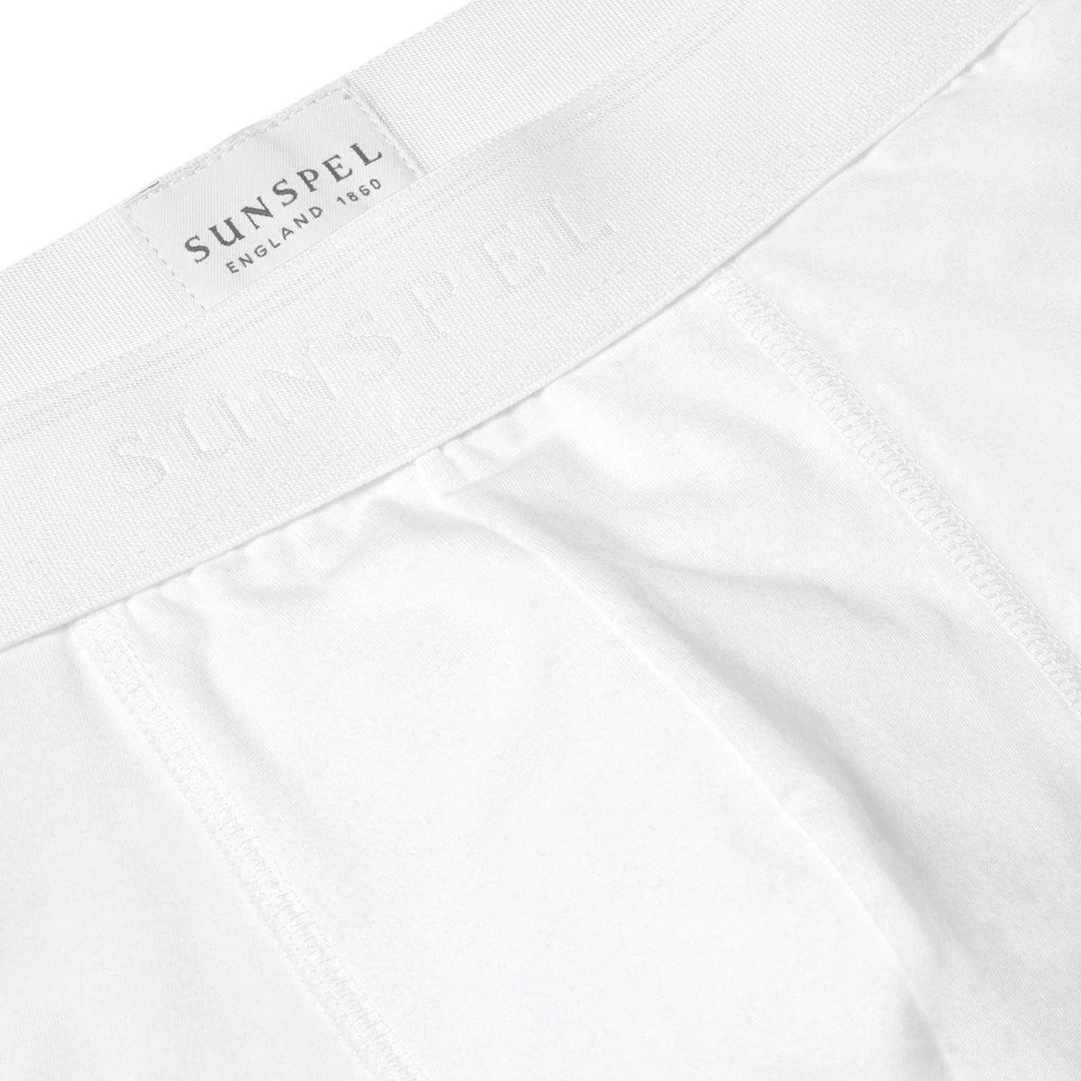 Sunspel Stretch Cotton Trunks - White