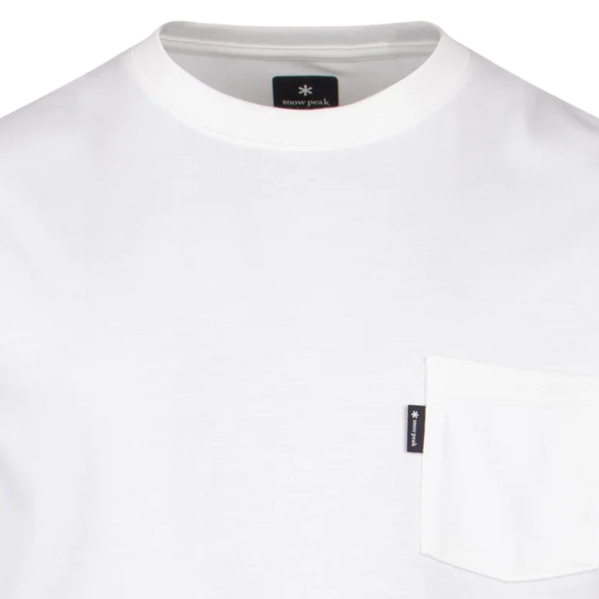 Snow Peak Pocket T-Shirt - Off White