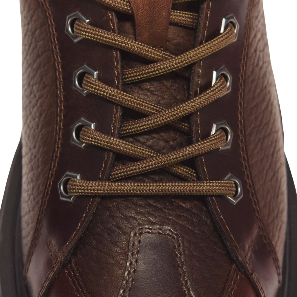 Dr. Martens Wayborne Mayhem Leather Lace Up Boots - Dark Brown