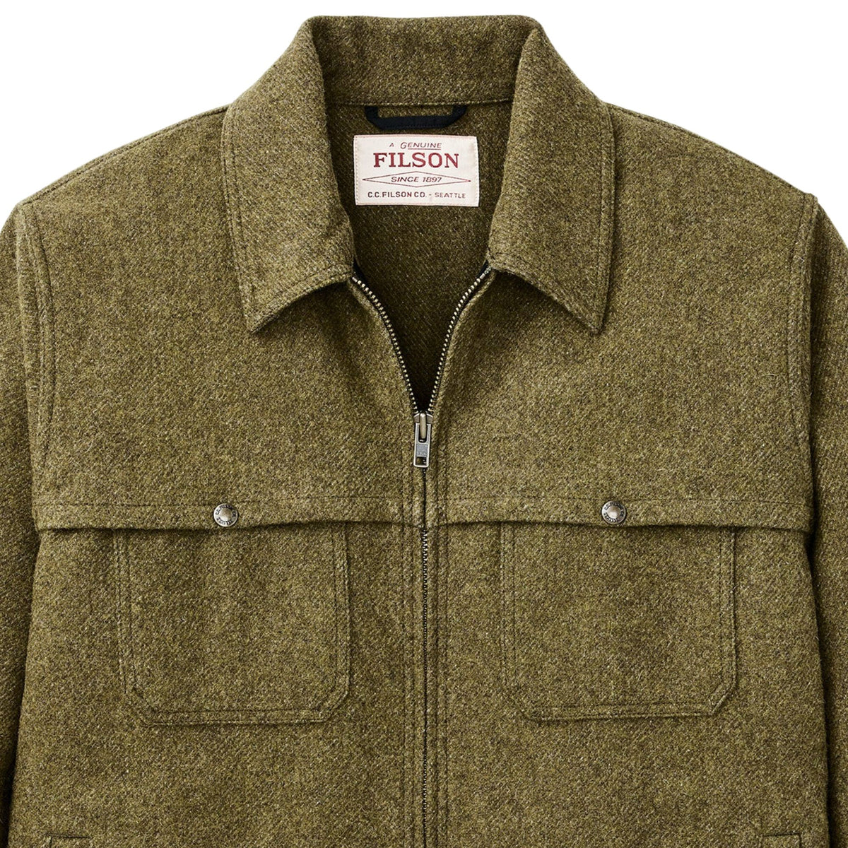 Filson Forester Wool Jacket - Field Green