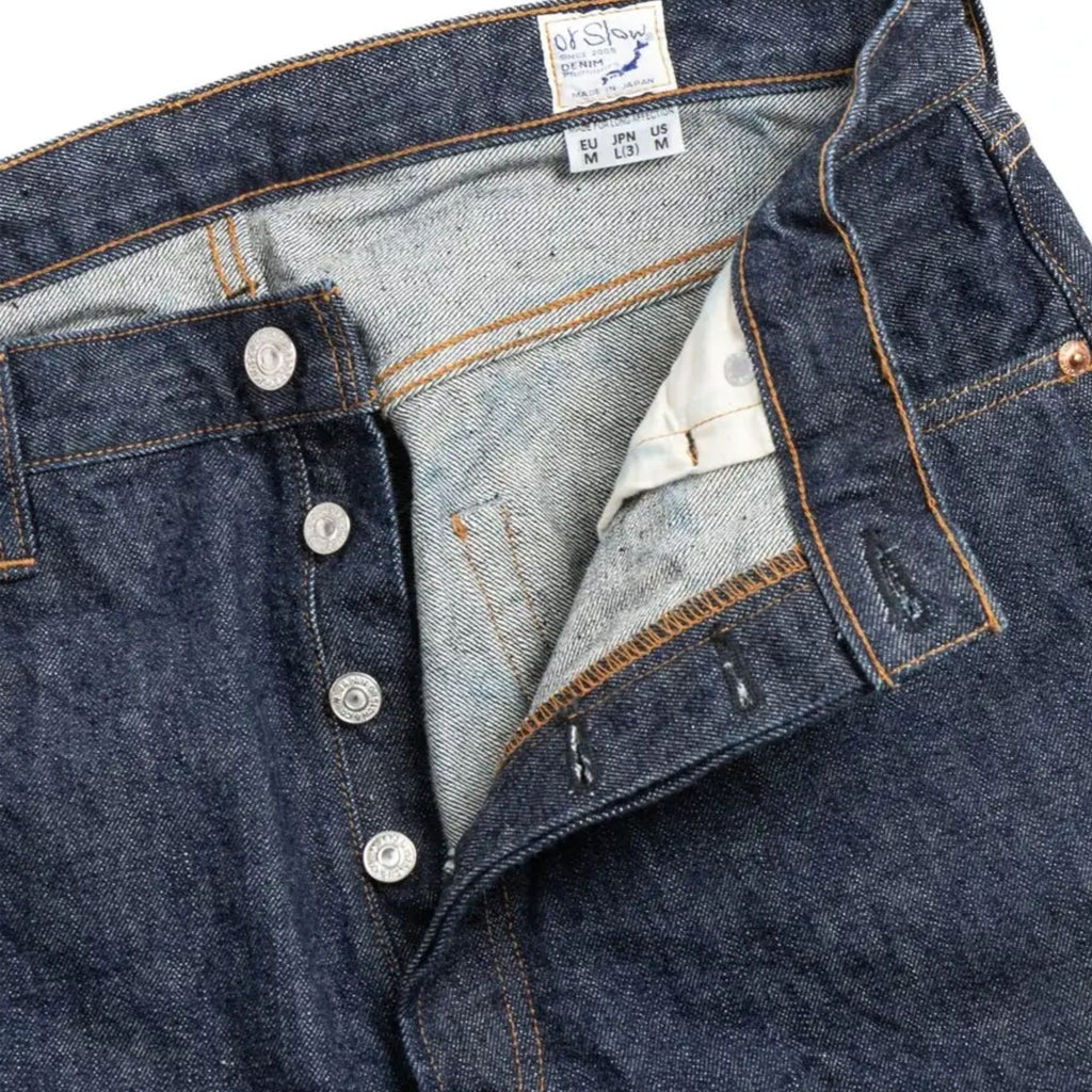OrSlow Model 66 1966’s Standard Denim Pants -  Rinsed