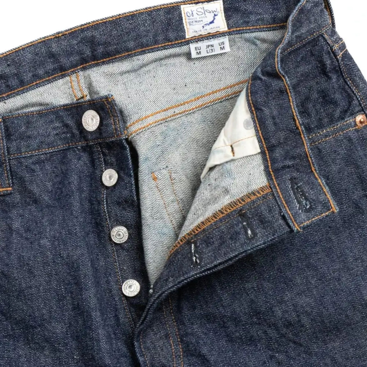 OrSlow Model 66 1966’s Standard Denim Pants -  Rinsed