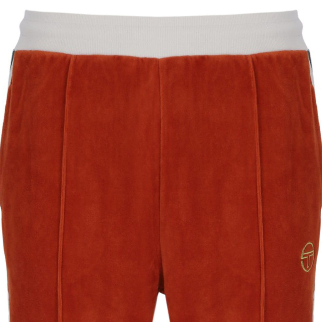 Monte Velour Track Pants - Tea