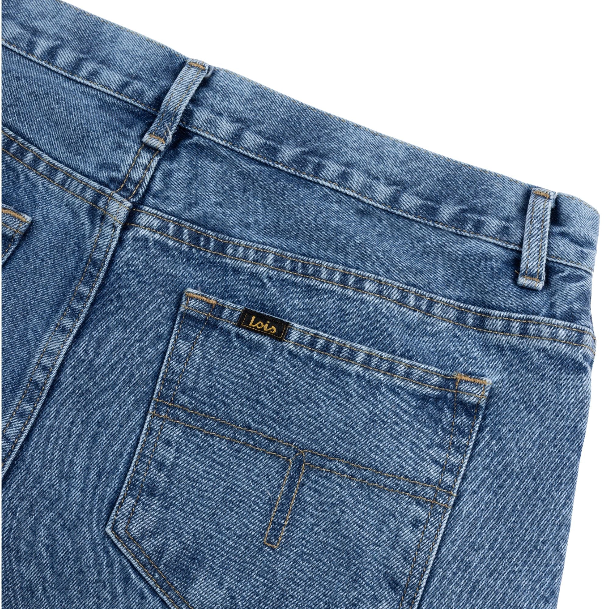 Lois Jeans Pepe Corvette Denim Short - Stone Washed