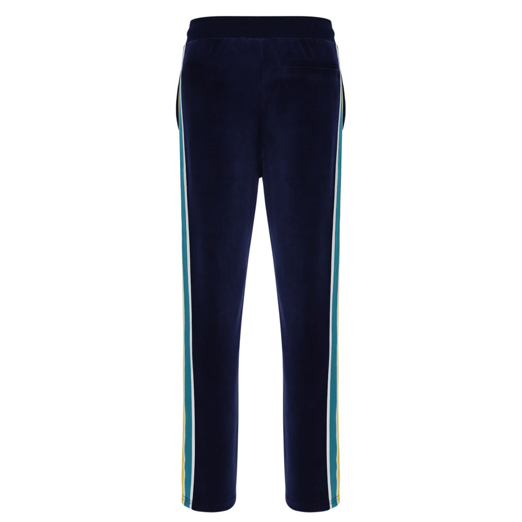 Monte Track Velour Pants - Maritime
