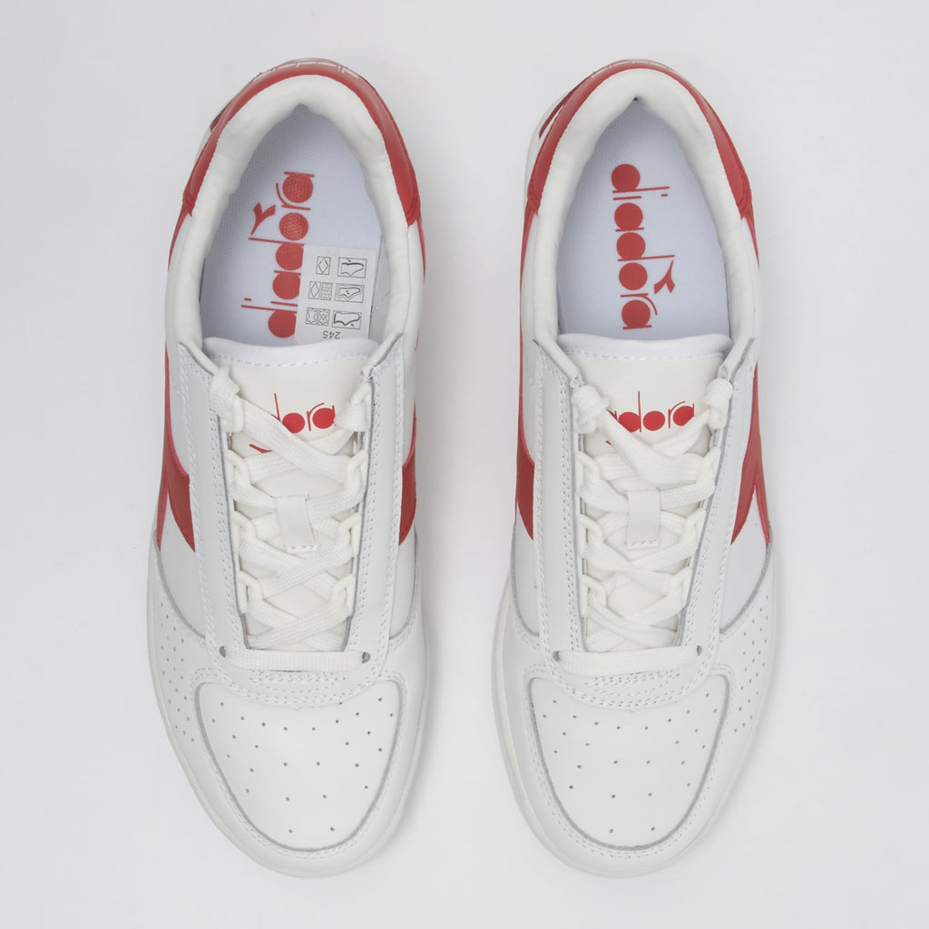 B.Elite - White & Ferrari Red
