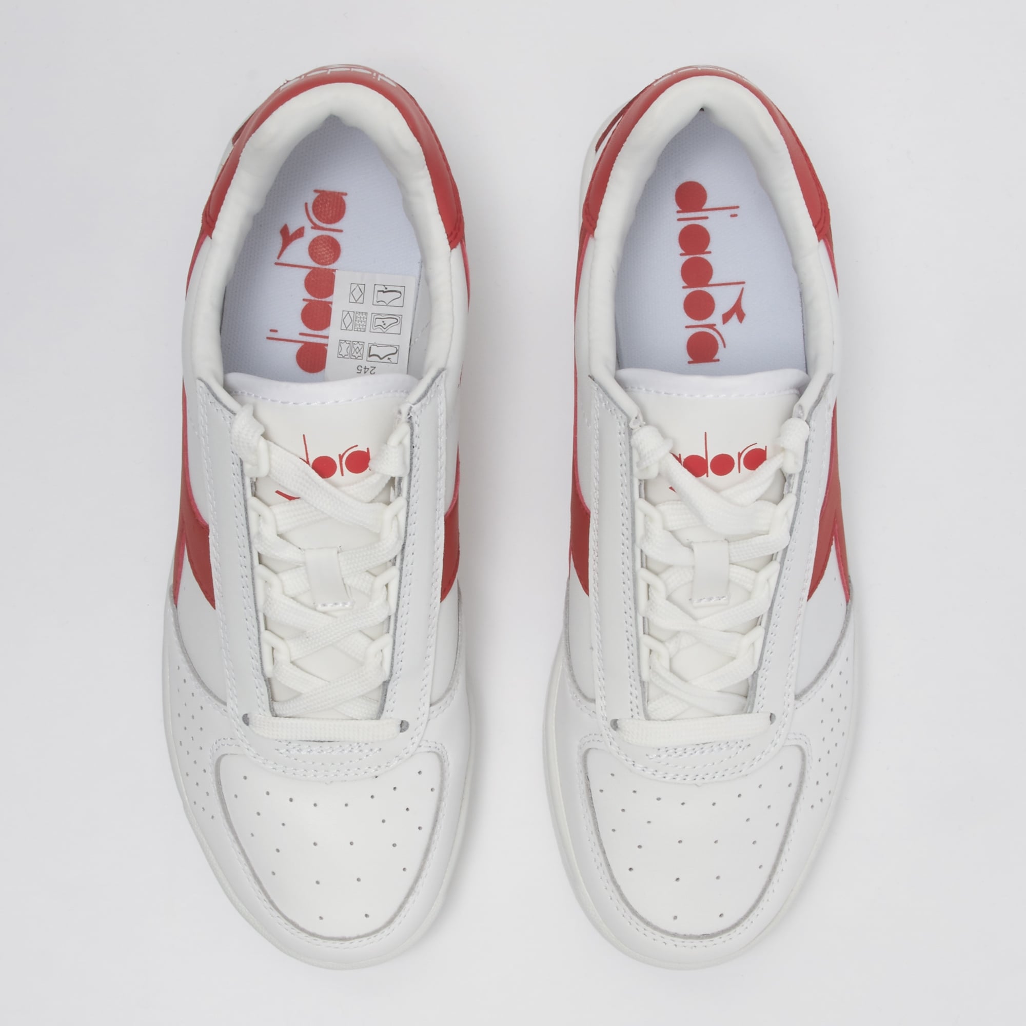 B.Elite - White & Ferrari Red
