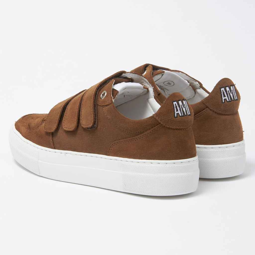 Basket Velcro Semelle - Tobacco