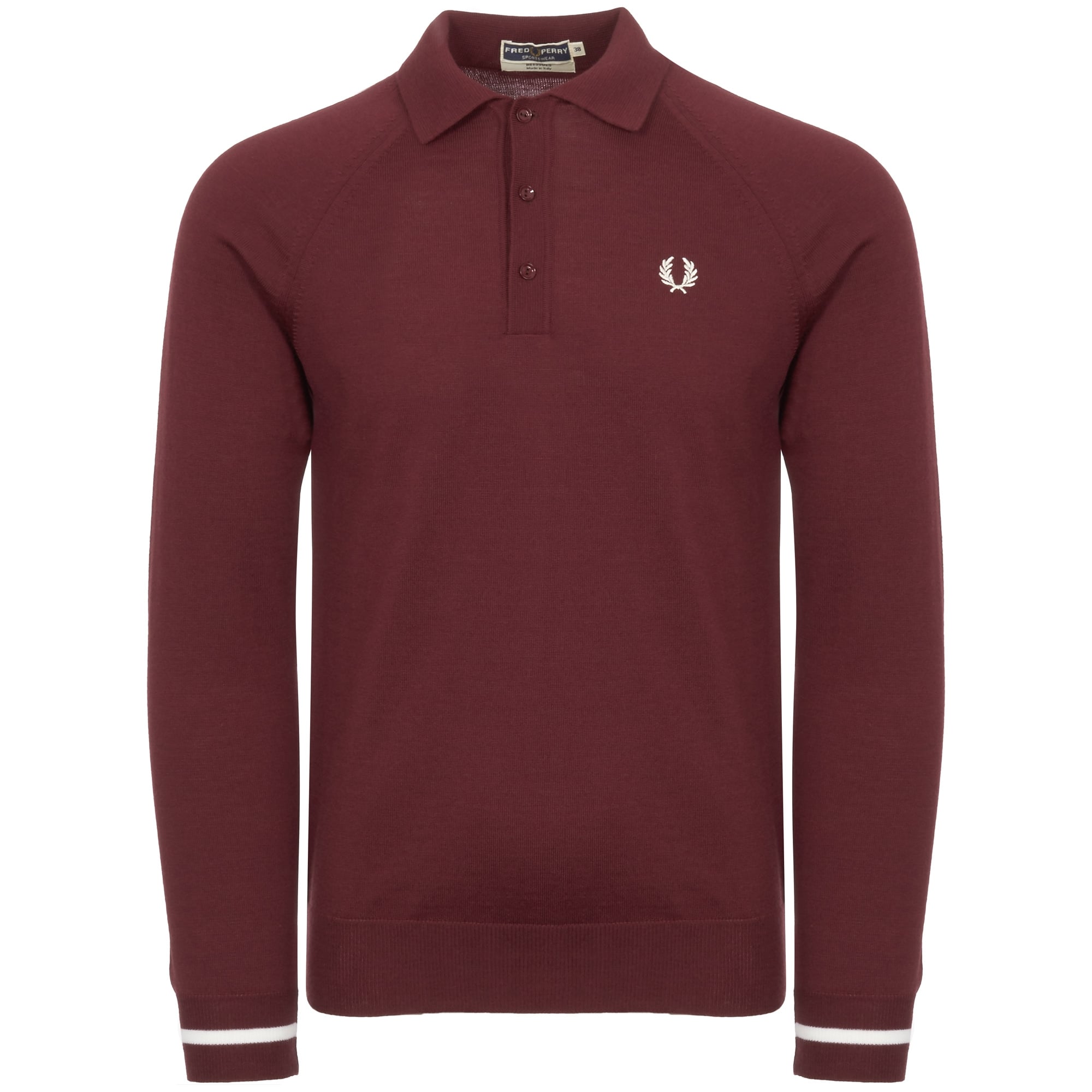 Reissues Long Sleeved Knitted Shirt - Aubergine