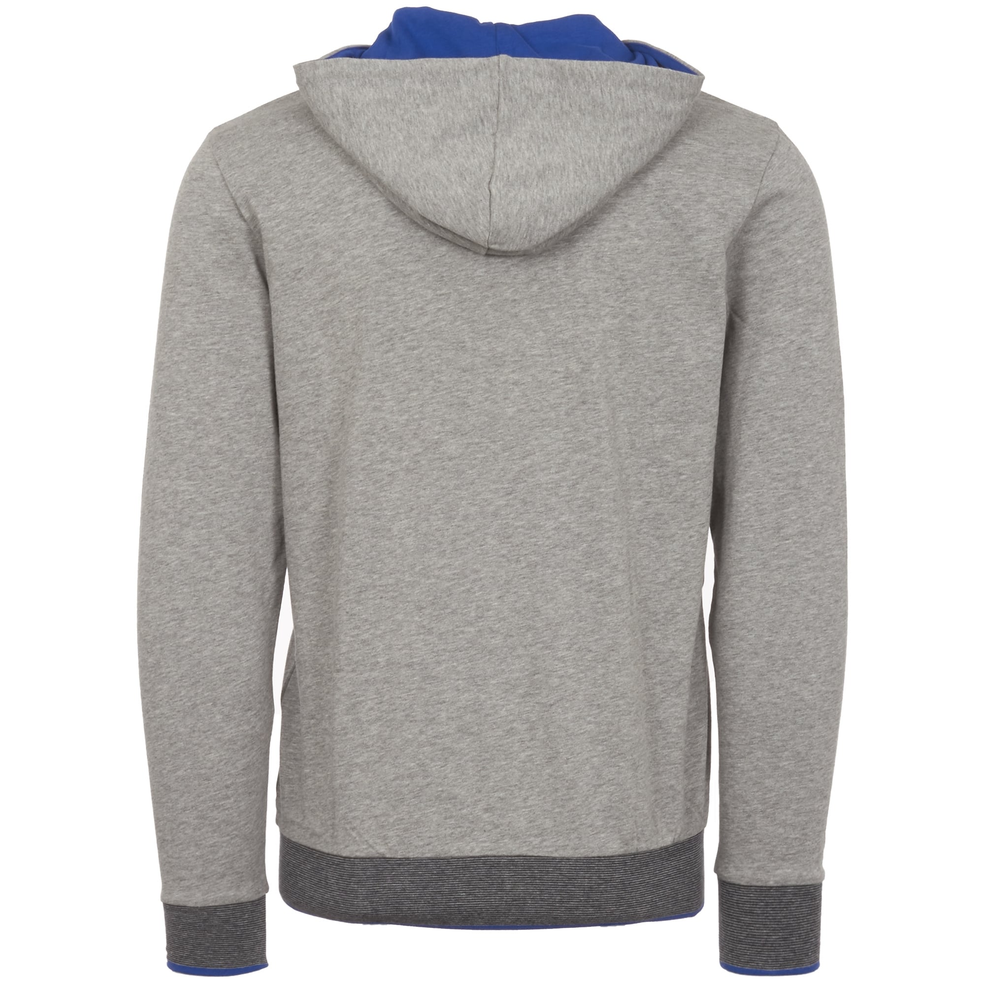 Grey Zip Through Hoodie