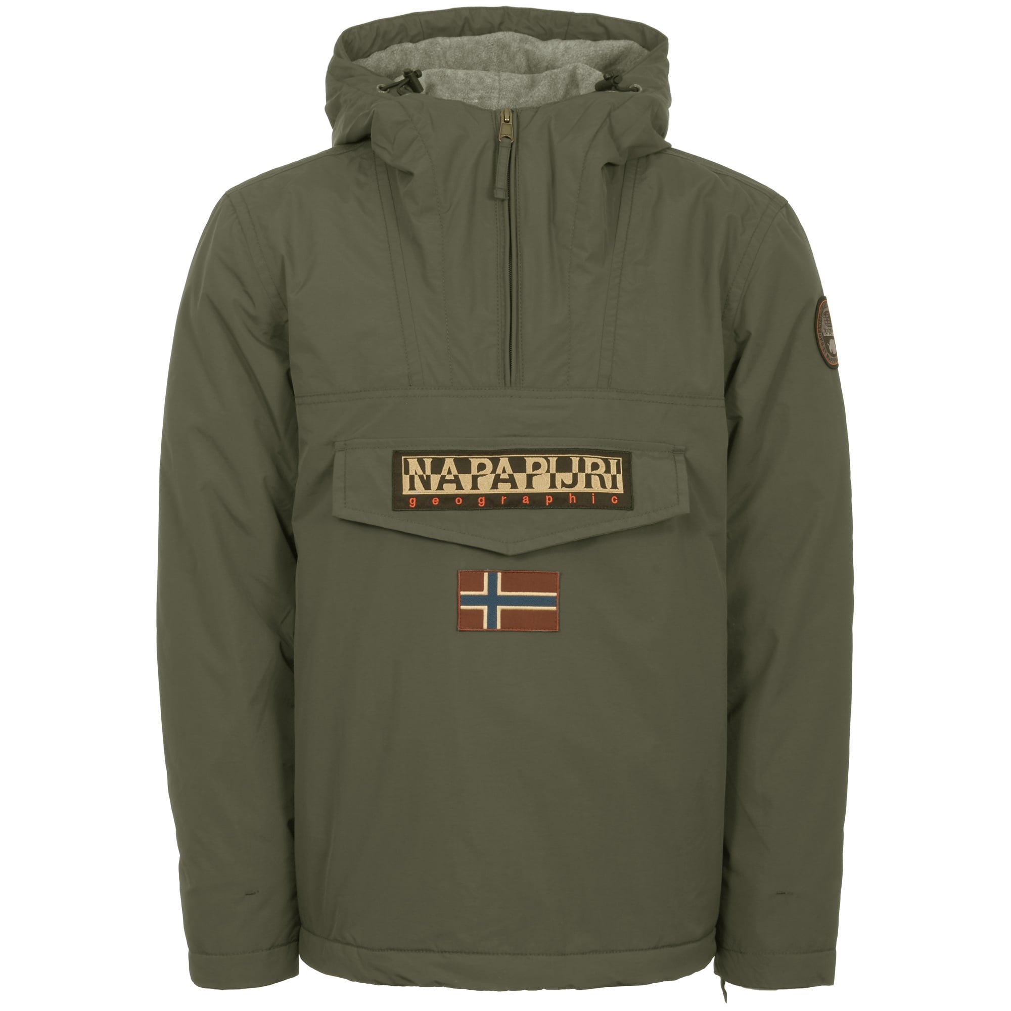 Military Green Rainforest Winter Jacket