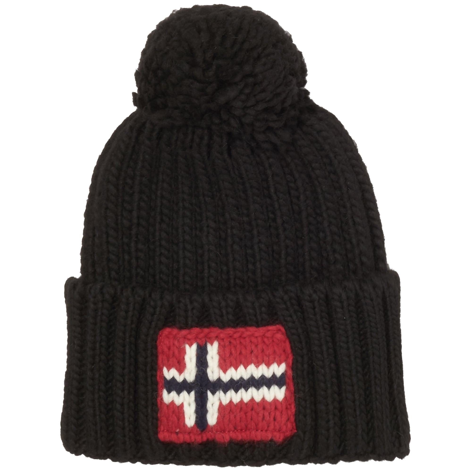 Black Semiury Beanie Hat