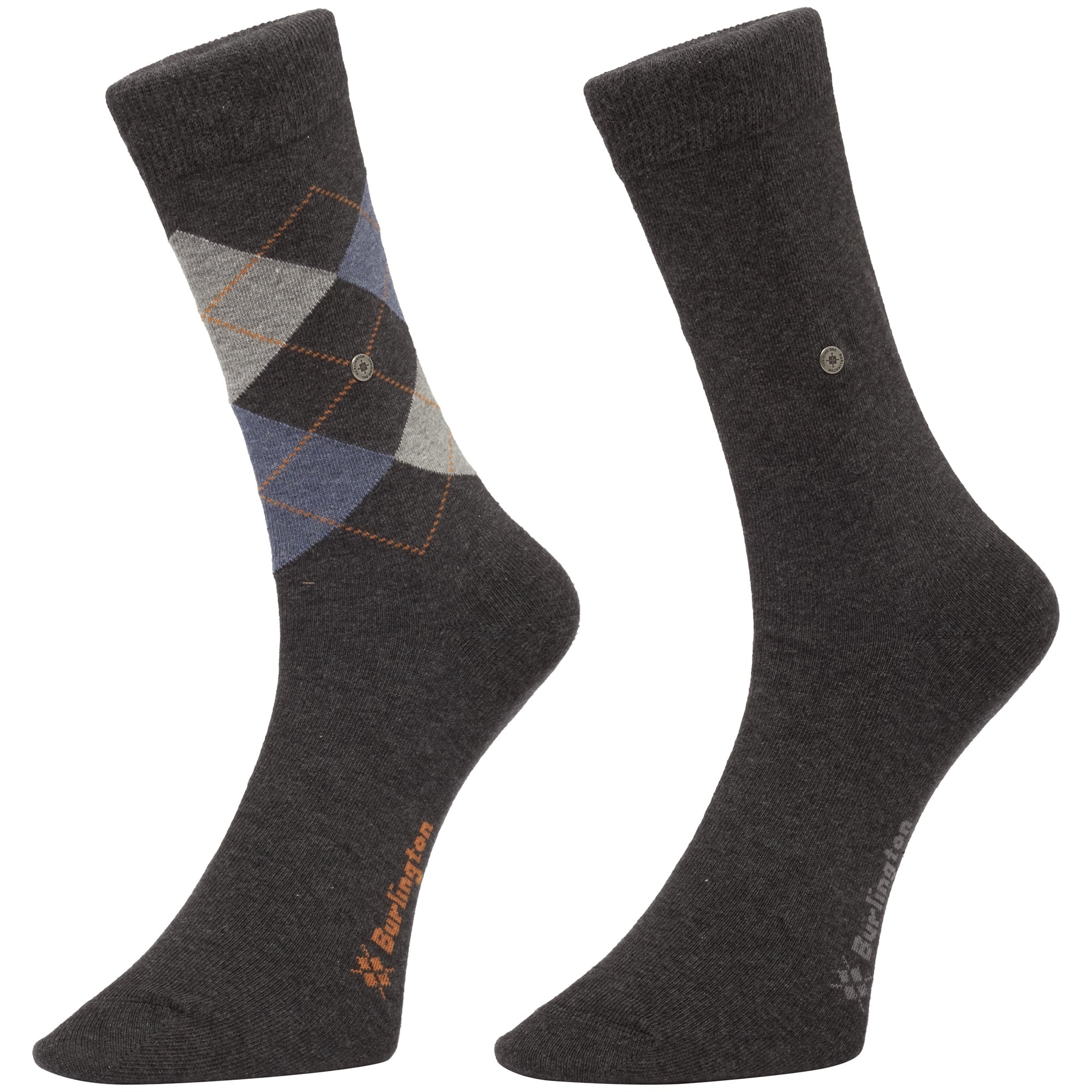 Grey Everyday Socks - 2PK