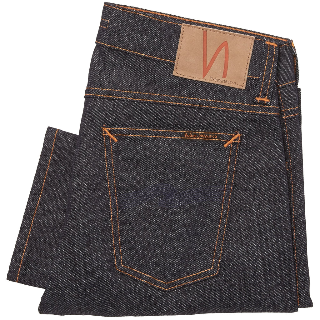 Dry Pure Navy Tilted Tor Jeans - Skinny Fit