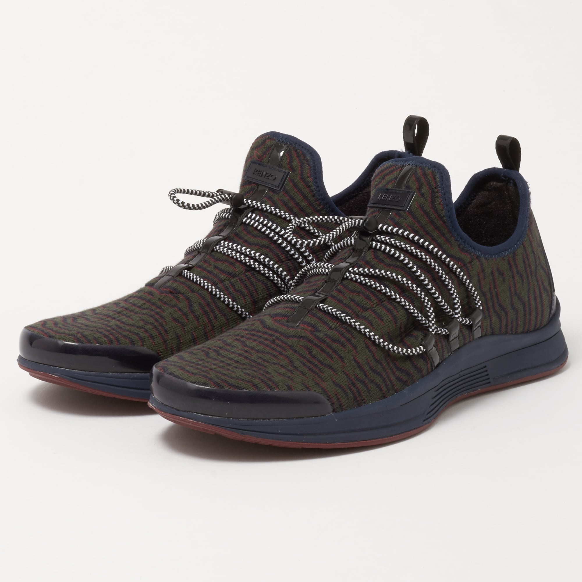 Ozon x Geo Tiger - Navy & Green