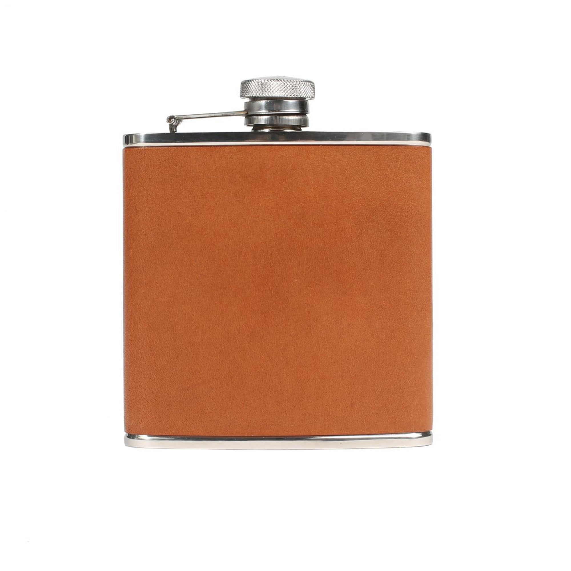 Tan Walton Hip Flask