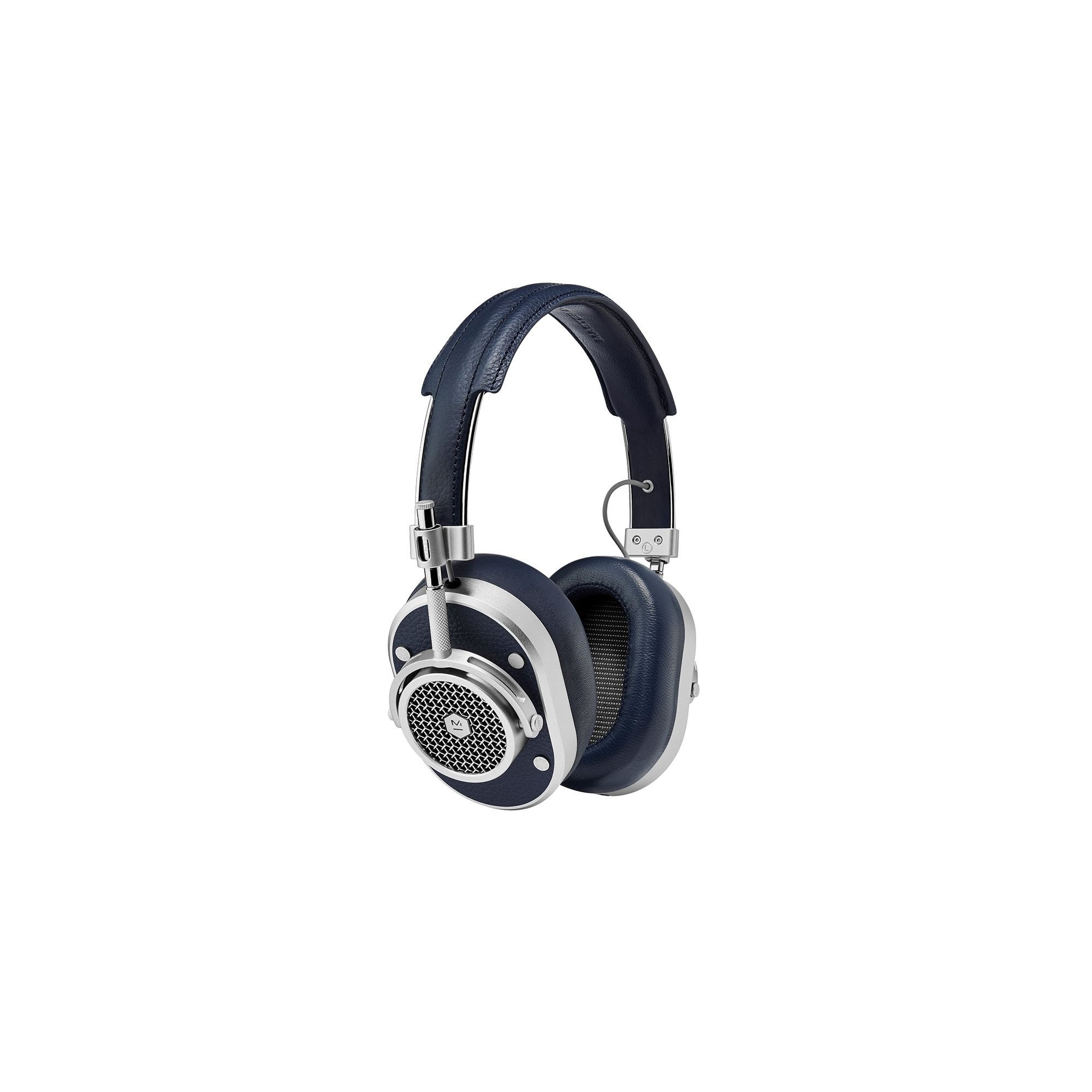 Silver & Navy MH40 Over-Ear Headphones