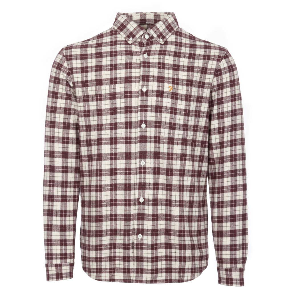 Red Coleville Flannel Shirt