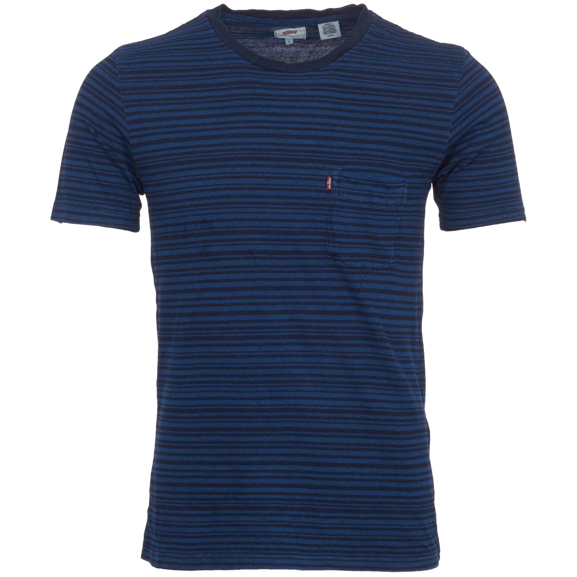 Dark Indigo Set-In Sunset Pocket T-Shirt