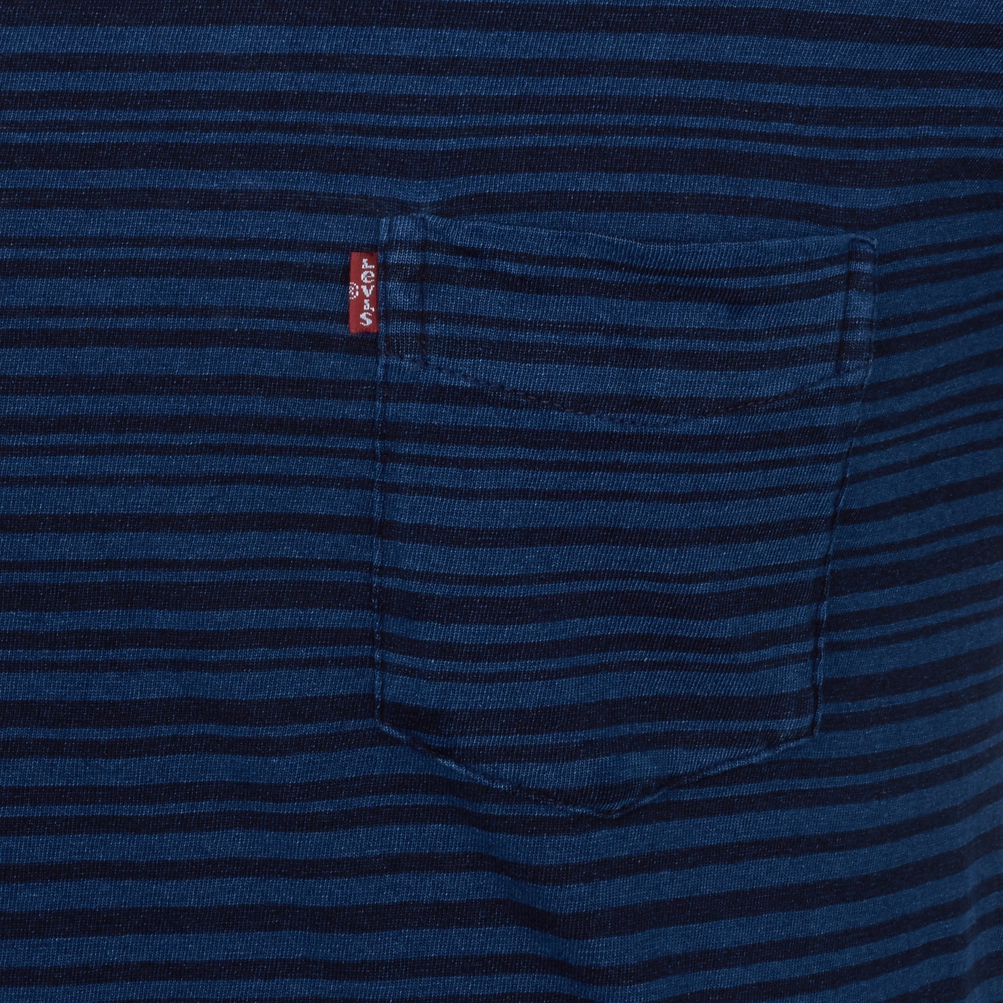 Dark Indigo Set-In Sunset Pocket T-Shirt