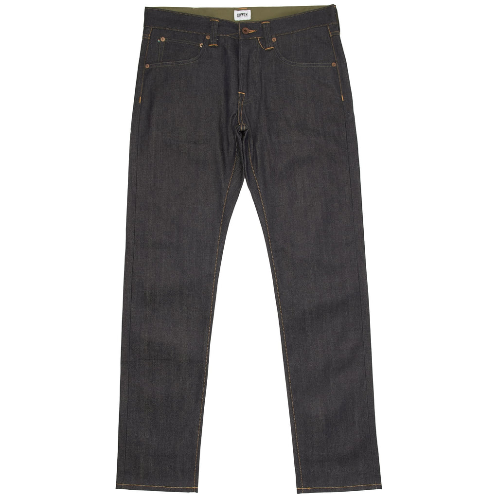 ED-SL Rainbow Selvedge Denim Jeans - Blue Unwashed