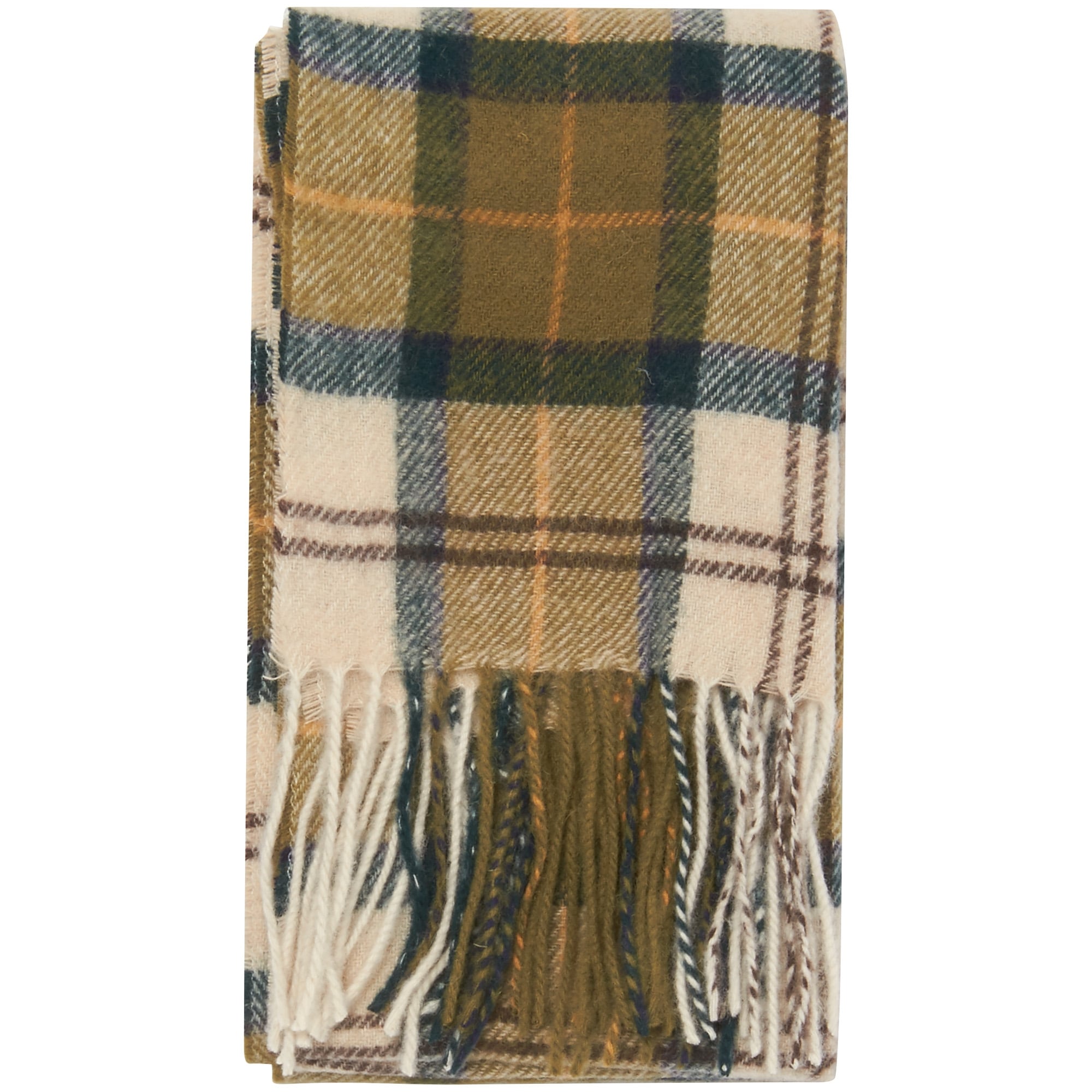 Barbour Tartan Lambswool Scarf - Ancient