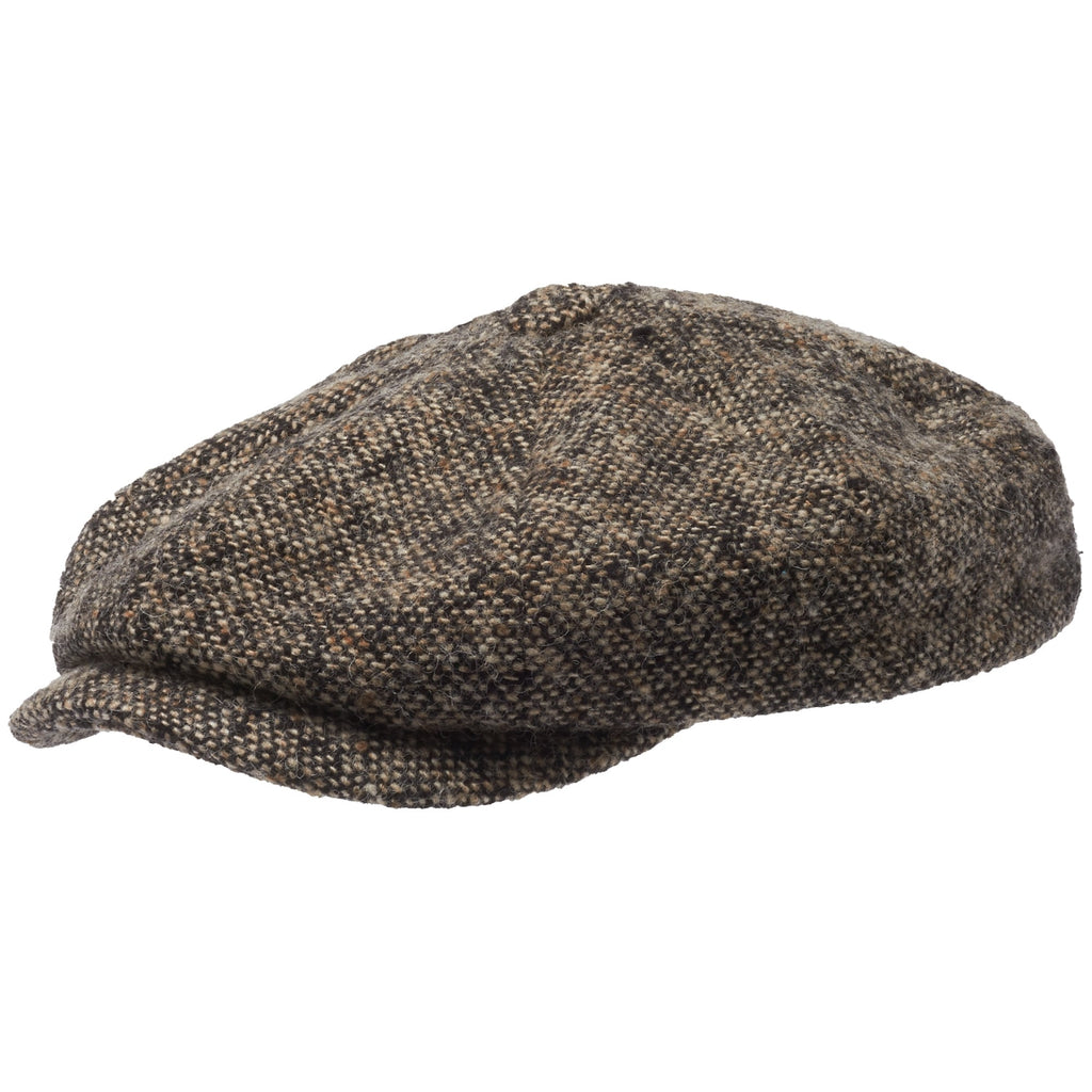 Stetson Hats Hatteras Donegal Cap- Brown