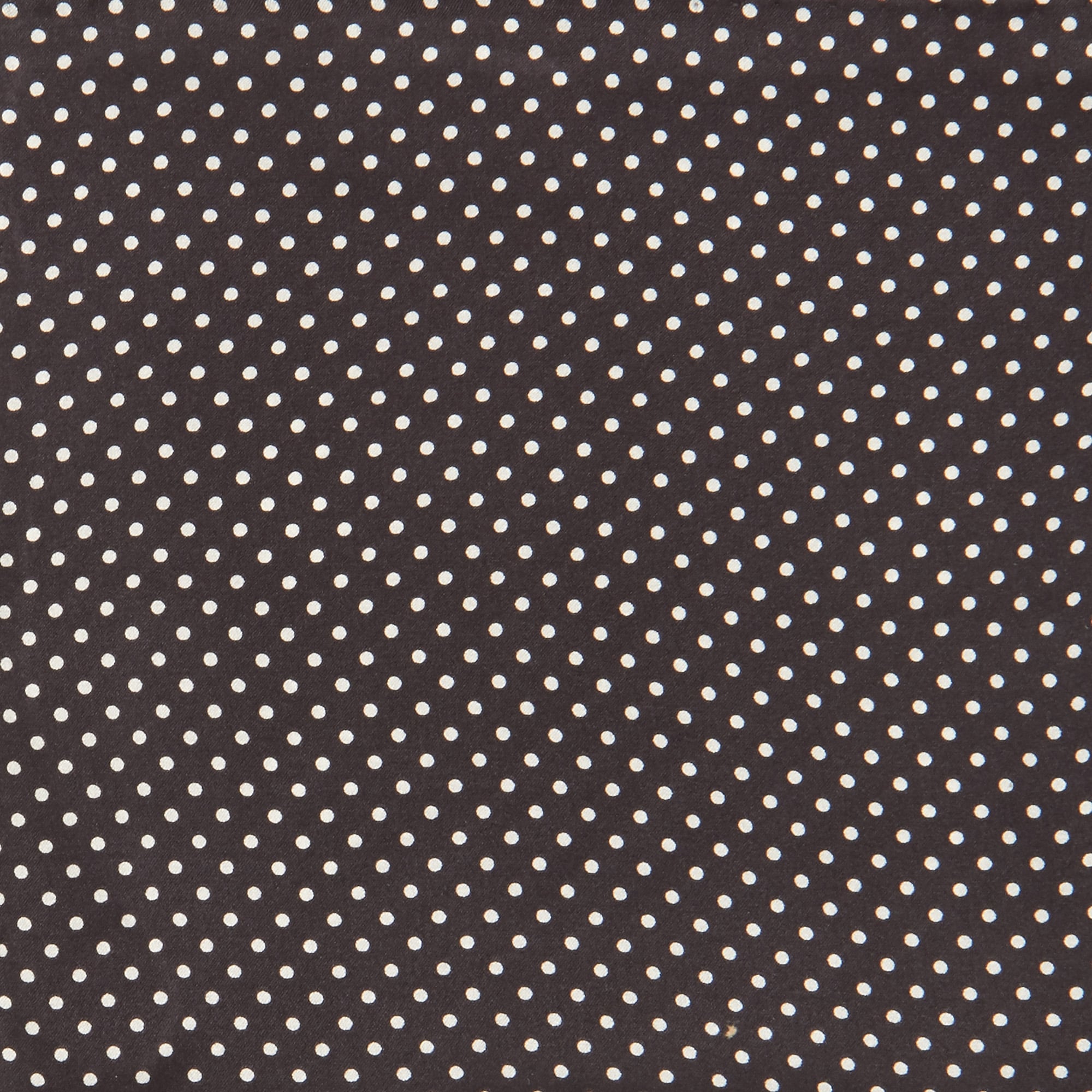 Black Pin Dot Silk Pocket Square