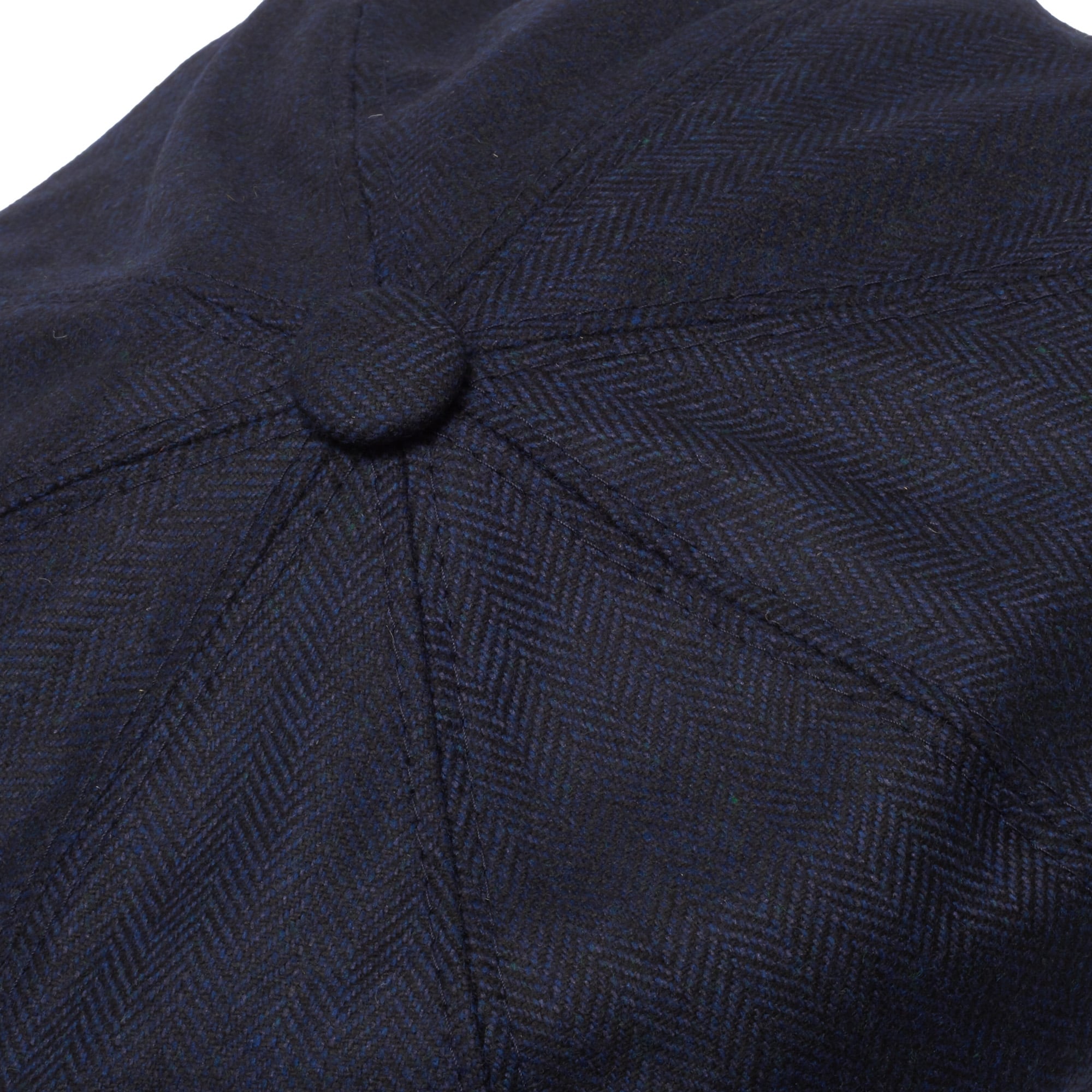 Silk Hatteras Newsboy cap- Navy