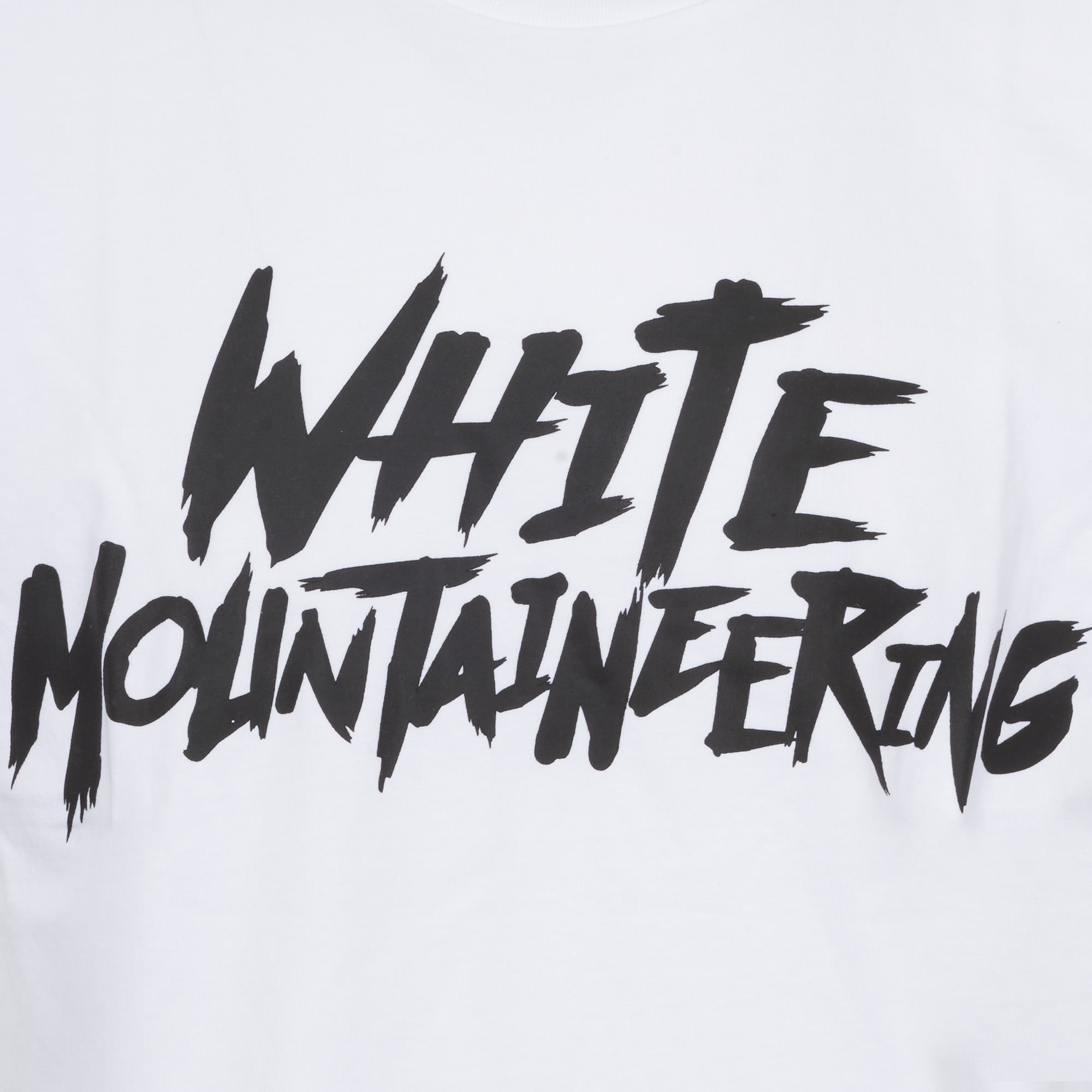 White Mountaineering White Logo Printed T-Shirt