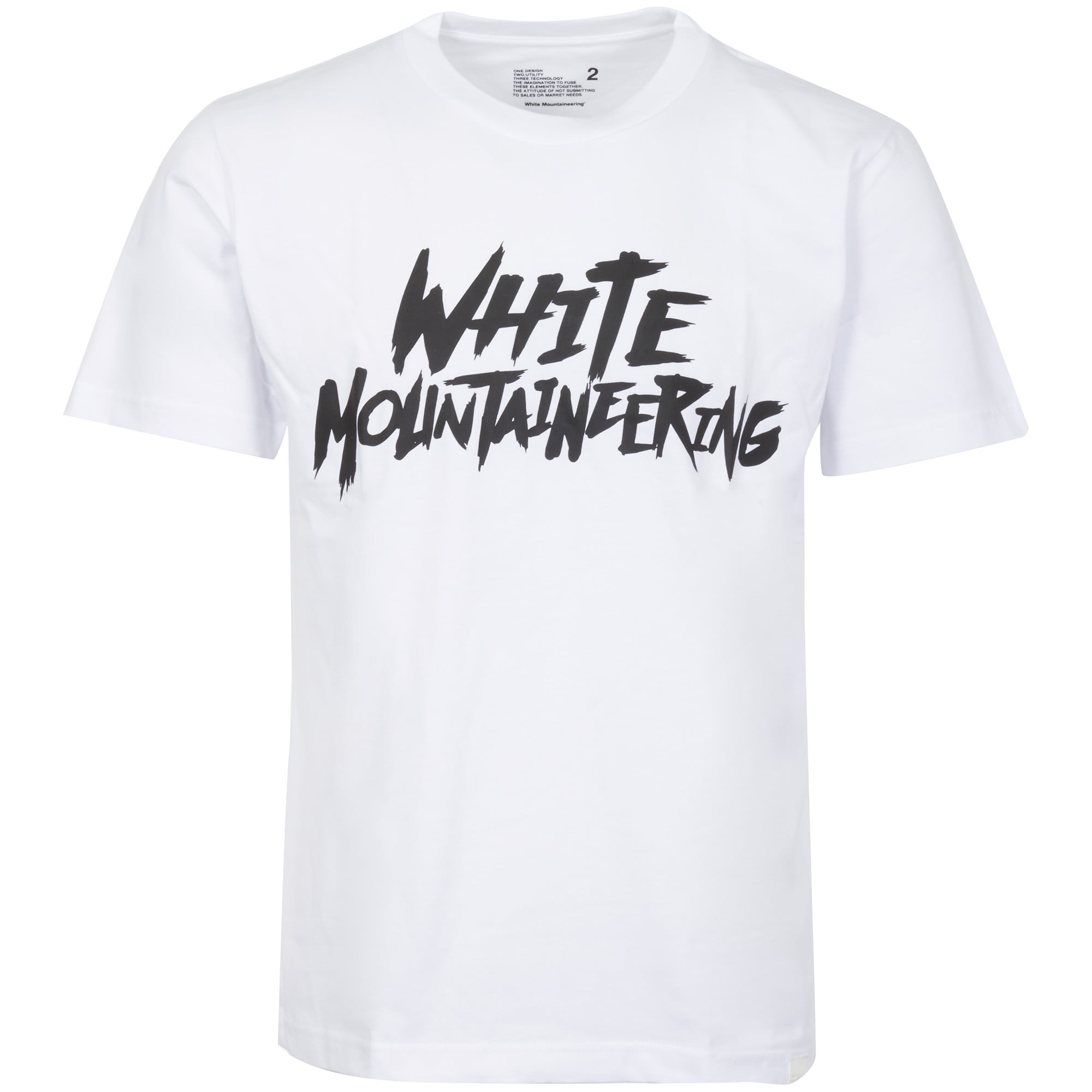 White Mountaineering White Logo Printed T-Shirt