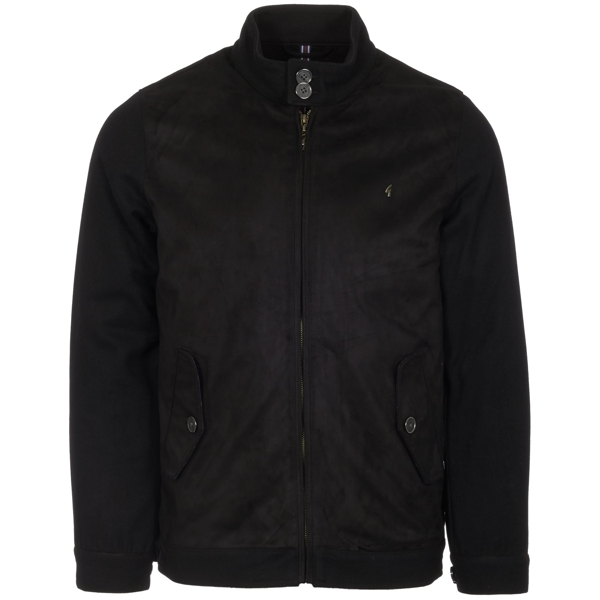 Gabicci Vintage Black Blake Harrington Jacket