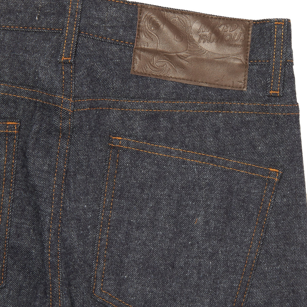 Naked and Famous Denim Indigo Super Skinny Guy Brushed Stretch Selvedge Jeans