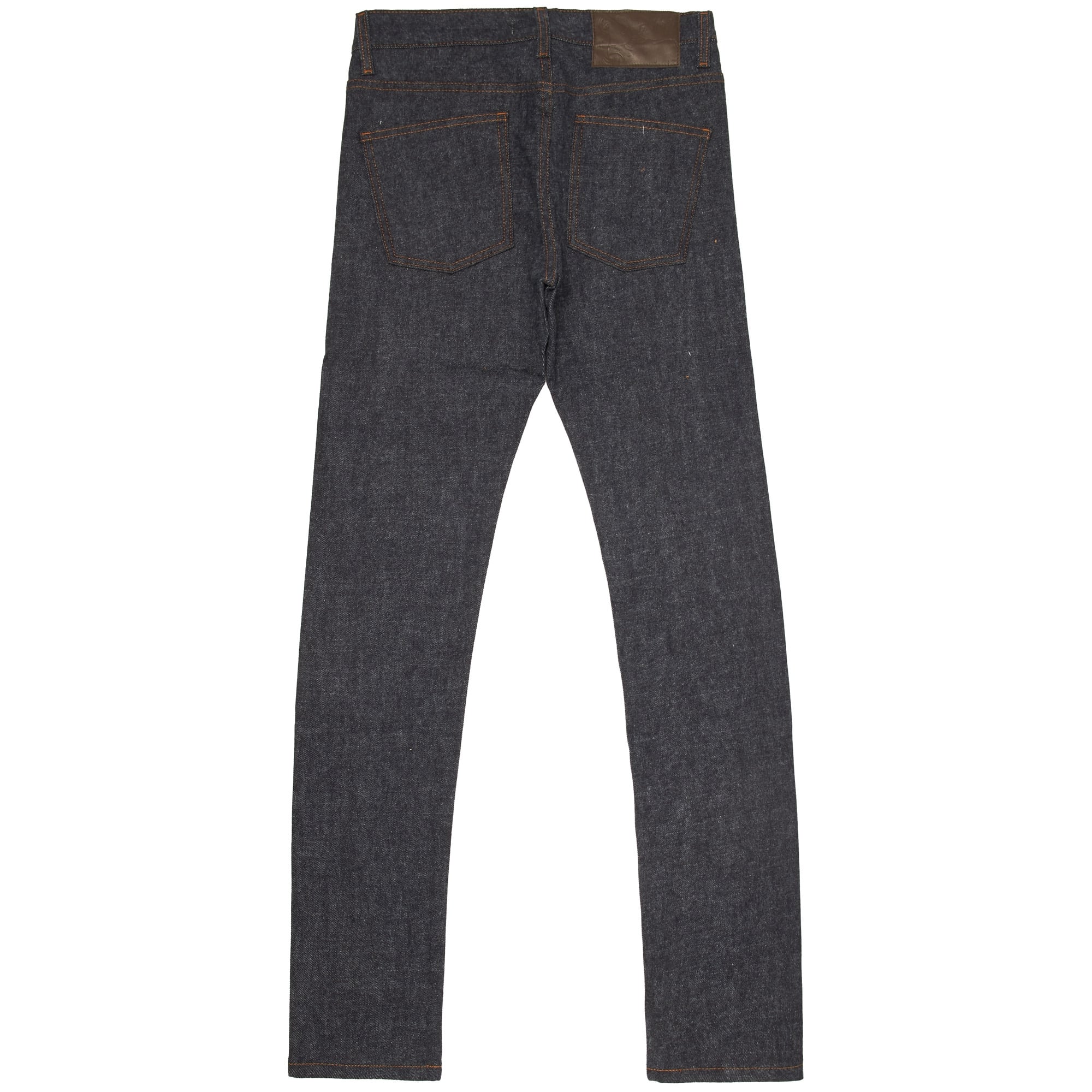 Naked and Famous Denim Indigo Super Skinny Guy Brushed Stretch Selvedge Jeans