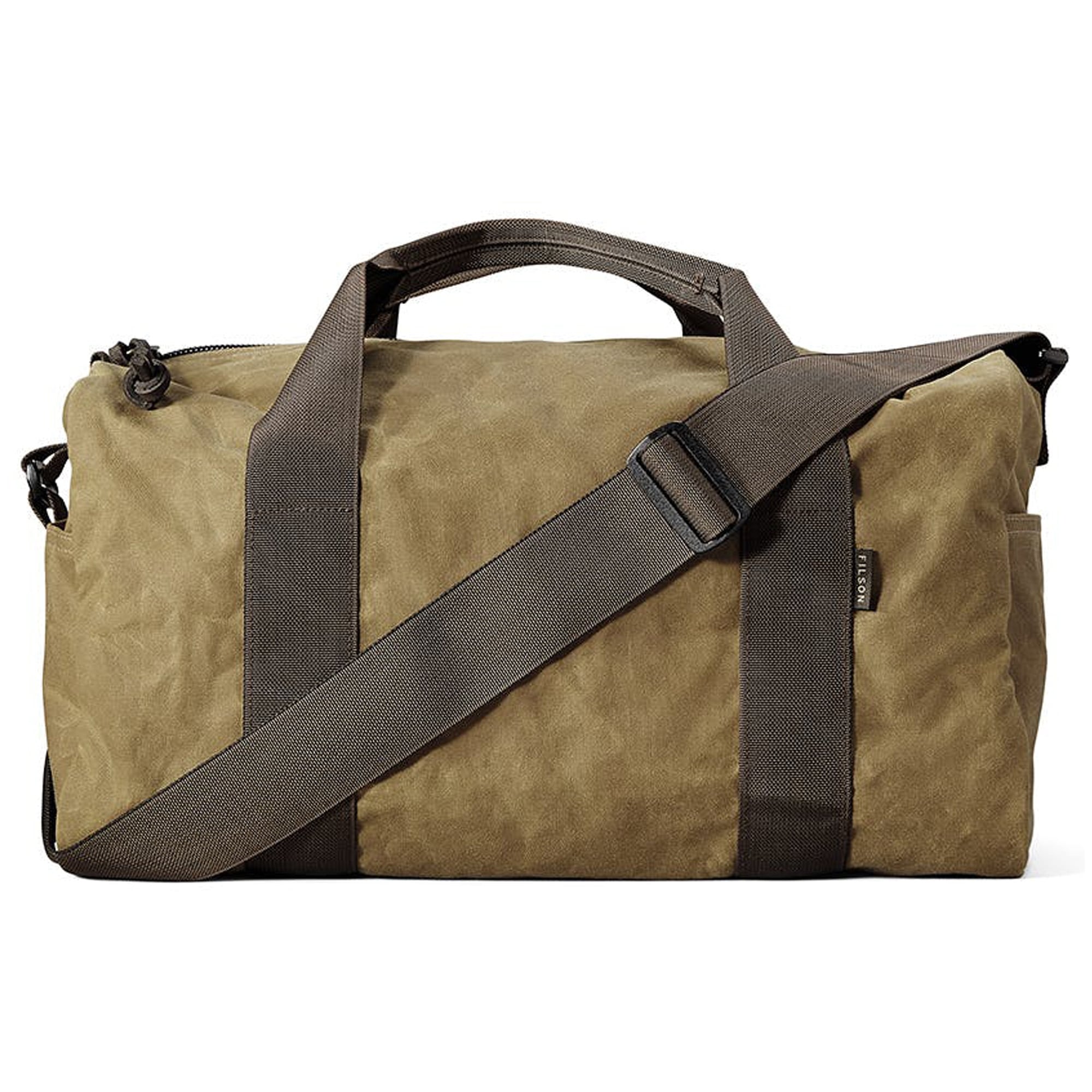 Small Field Duffle - Dark Tan & Brown