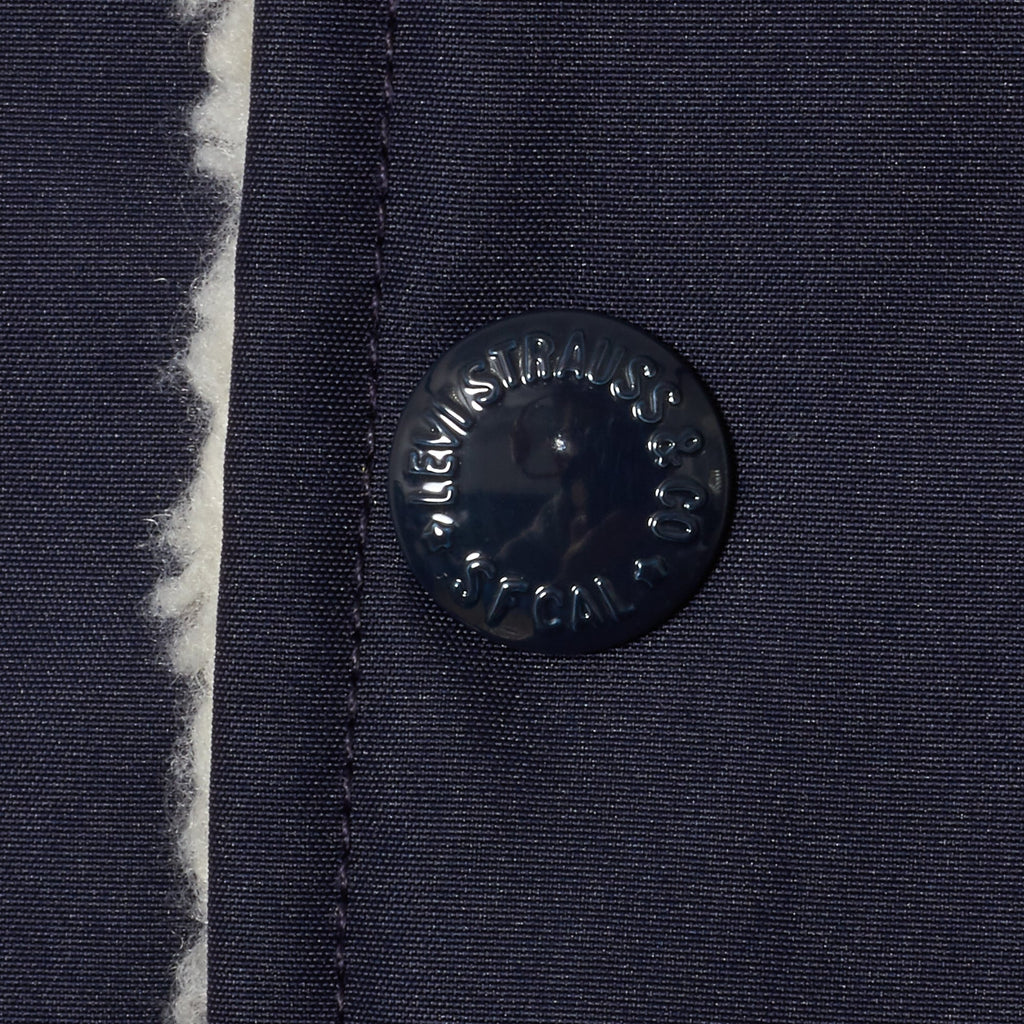 Levi's® Dress Blue Sherpa Coach Jacket