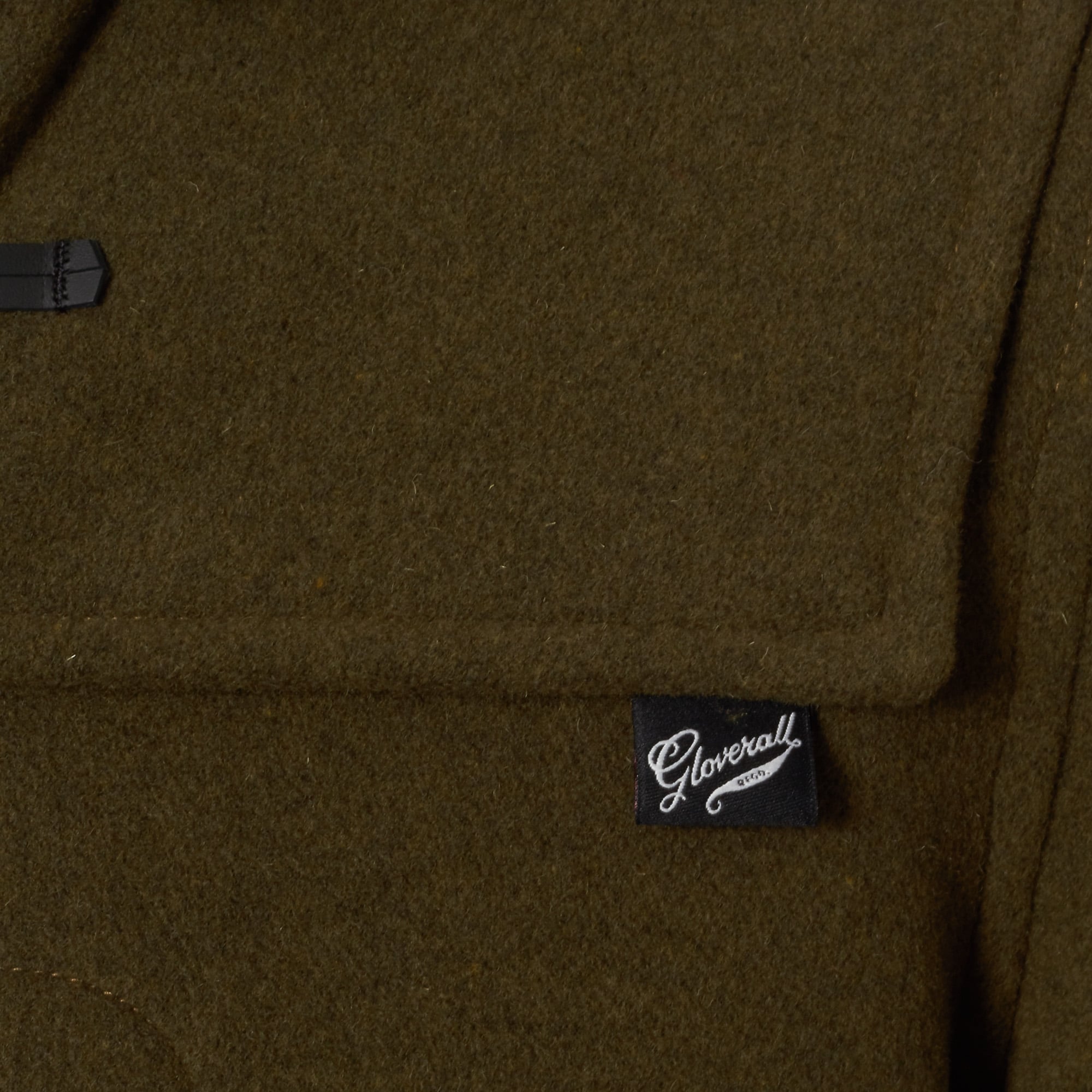 Gloverall Loden Tartan Morris Duffle Coat