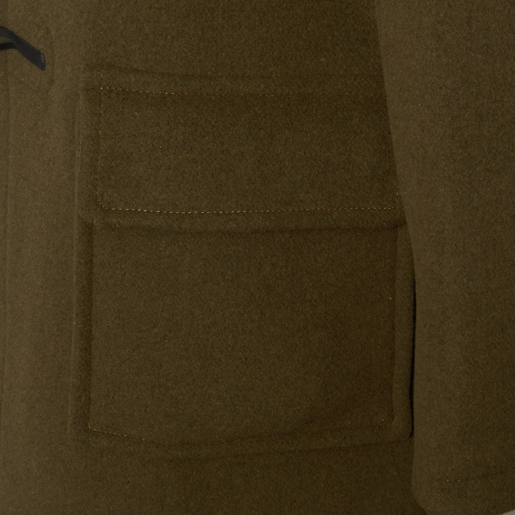 Gloverall Loden Tartan Morris Duffle Coat