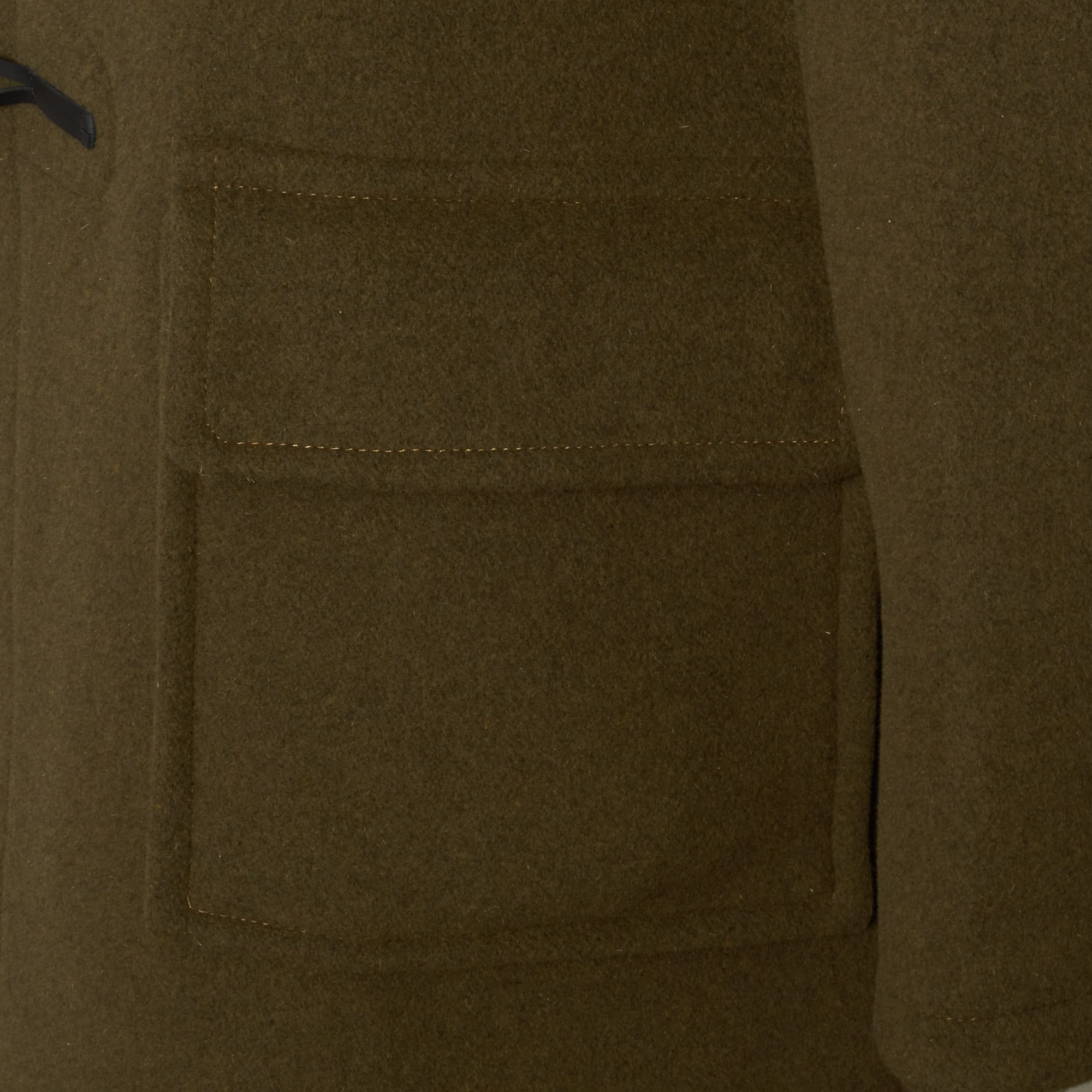 Gloverall Loden Tartan Morris Duffle Coat