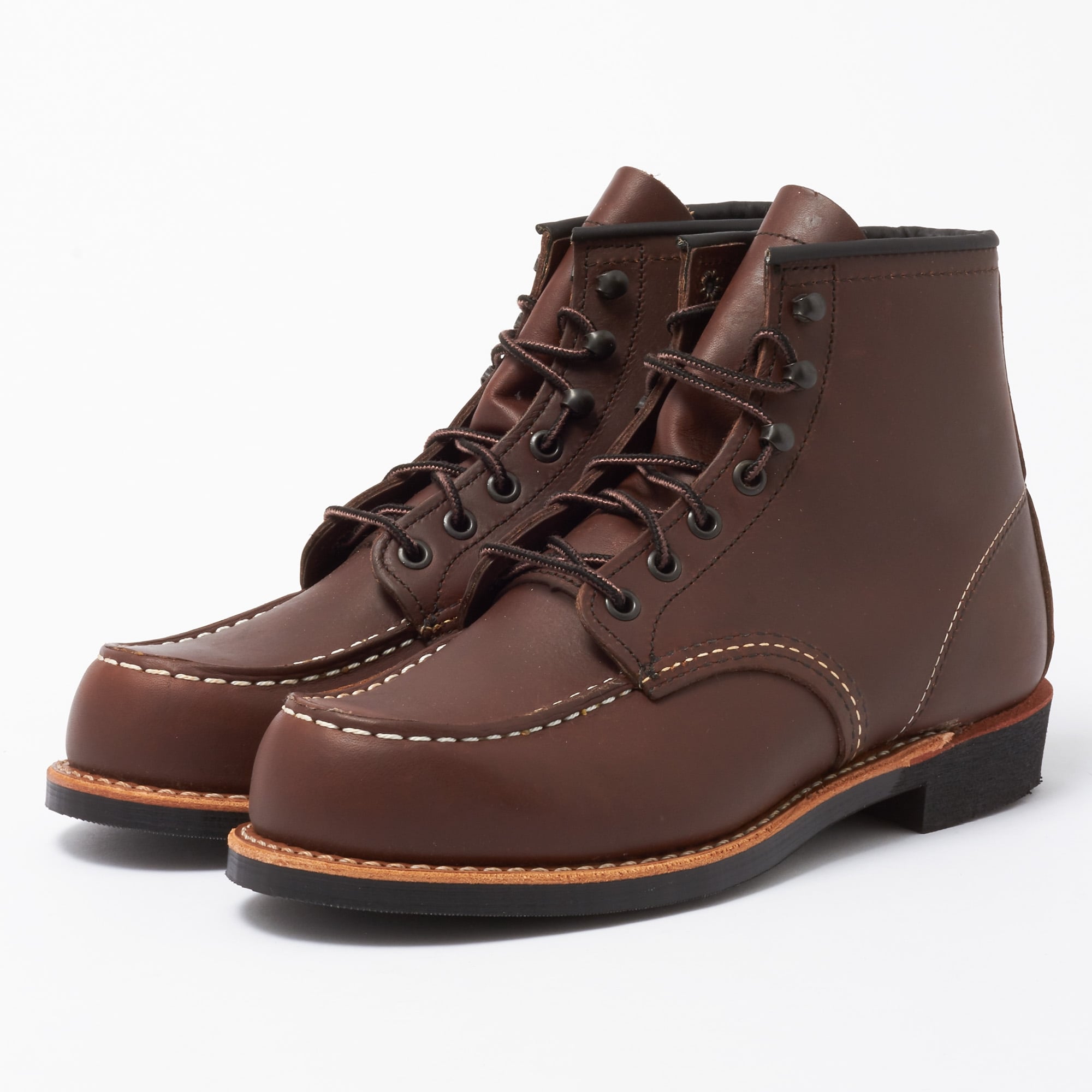 Red Wing 6" Cooper Moc Toe Boot - Amber