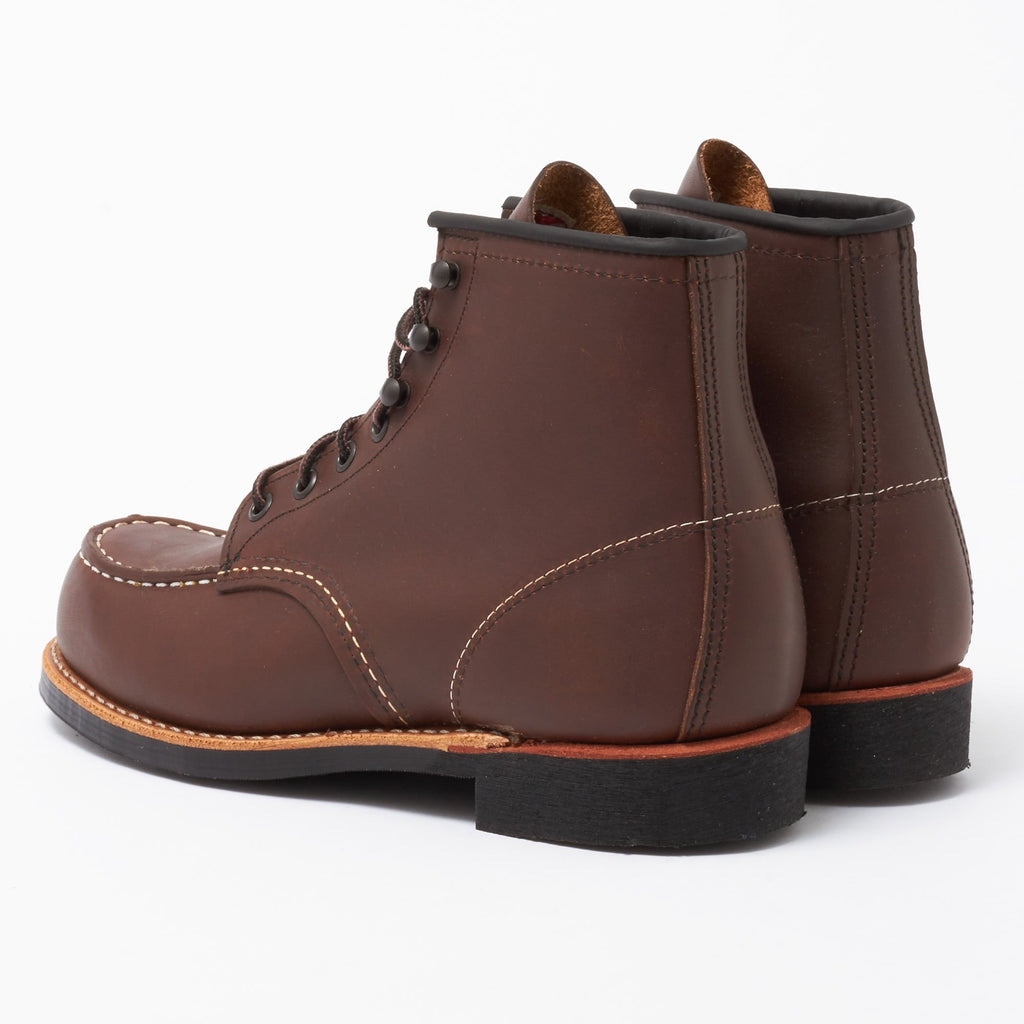 Red Wing 6" Cooper Moc Toe Boot - Amber