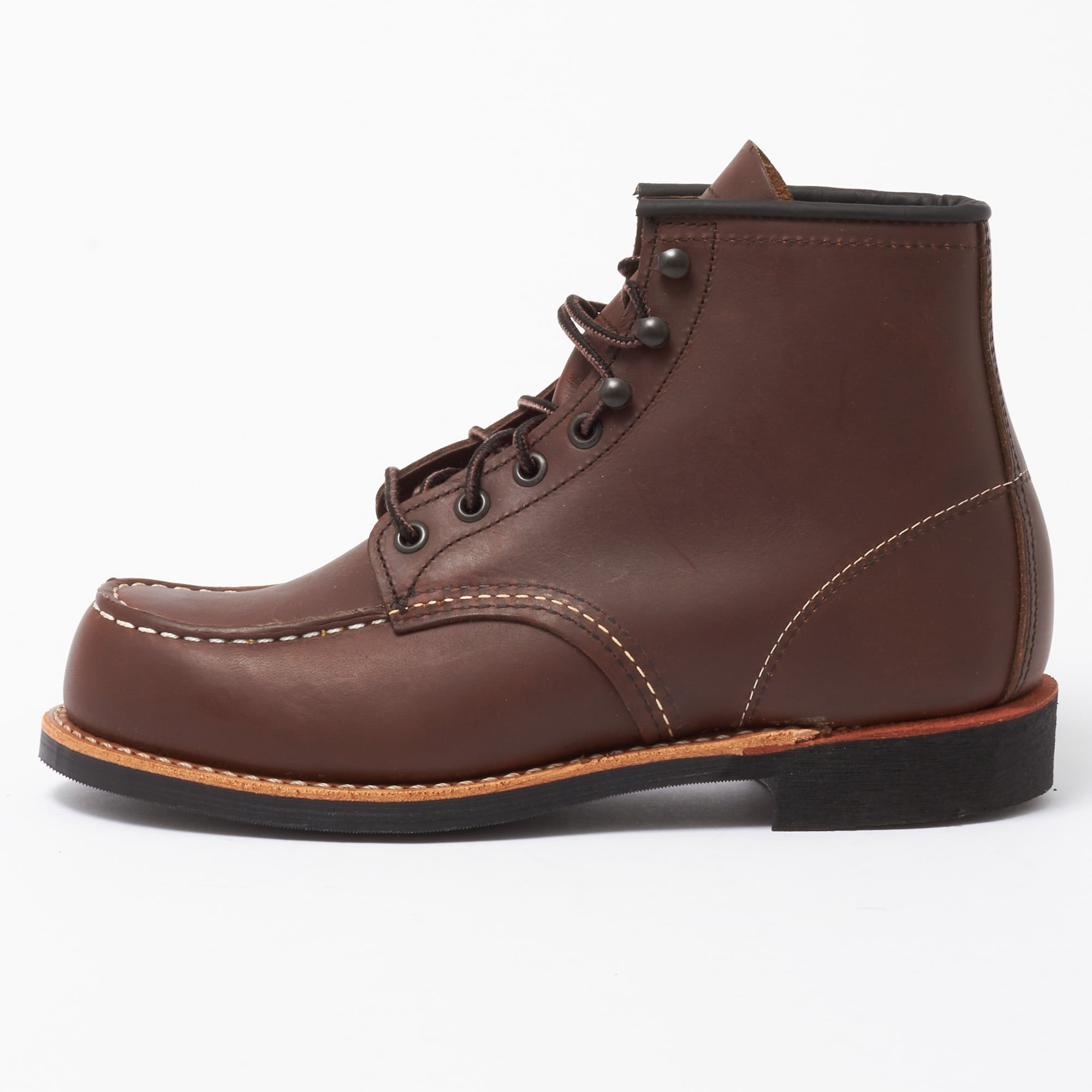 Red Wing 6" Cooper Moc Toe Boot - Amber