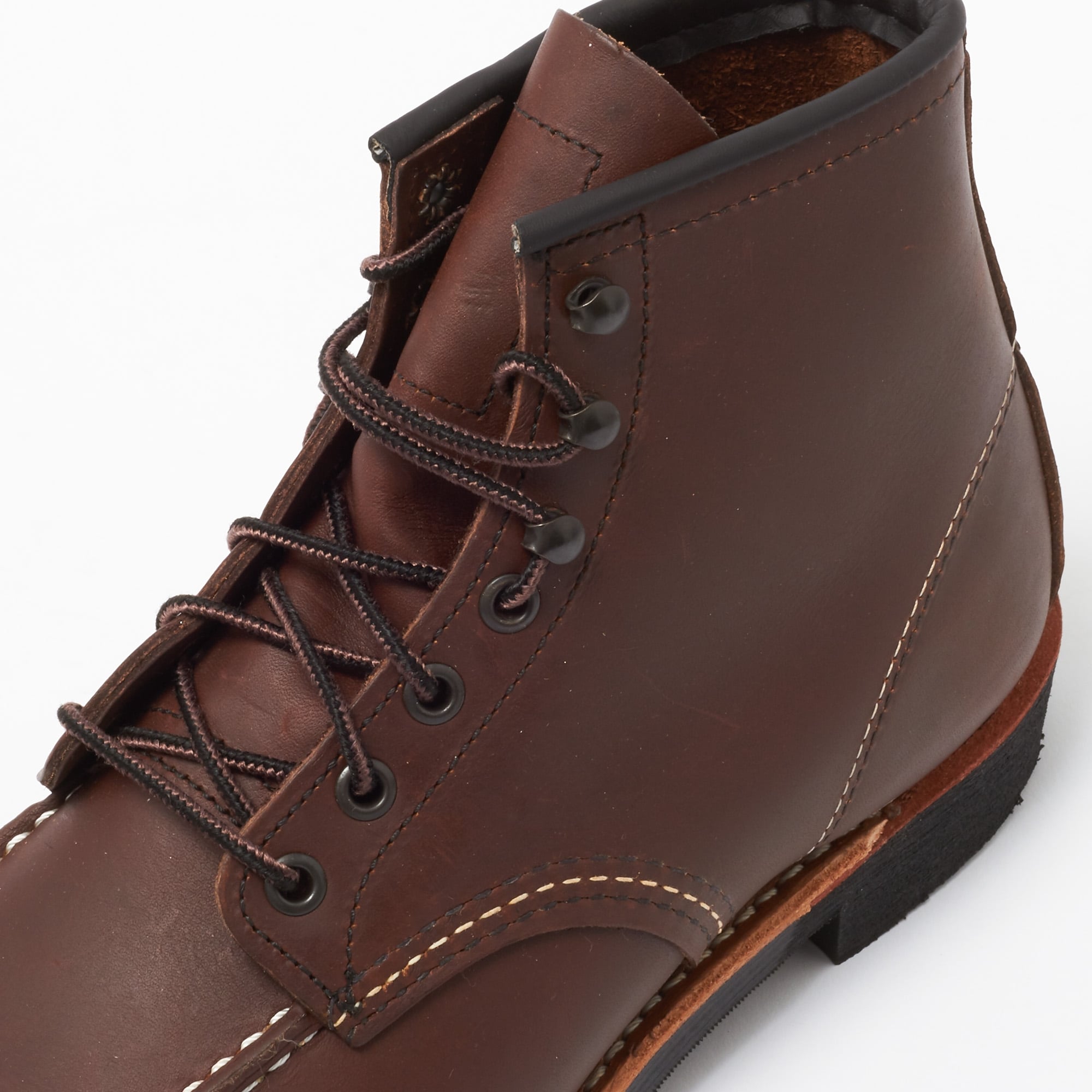 Red Wing 6" Cooper Moc Toe Boot - Amber