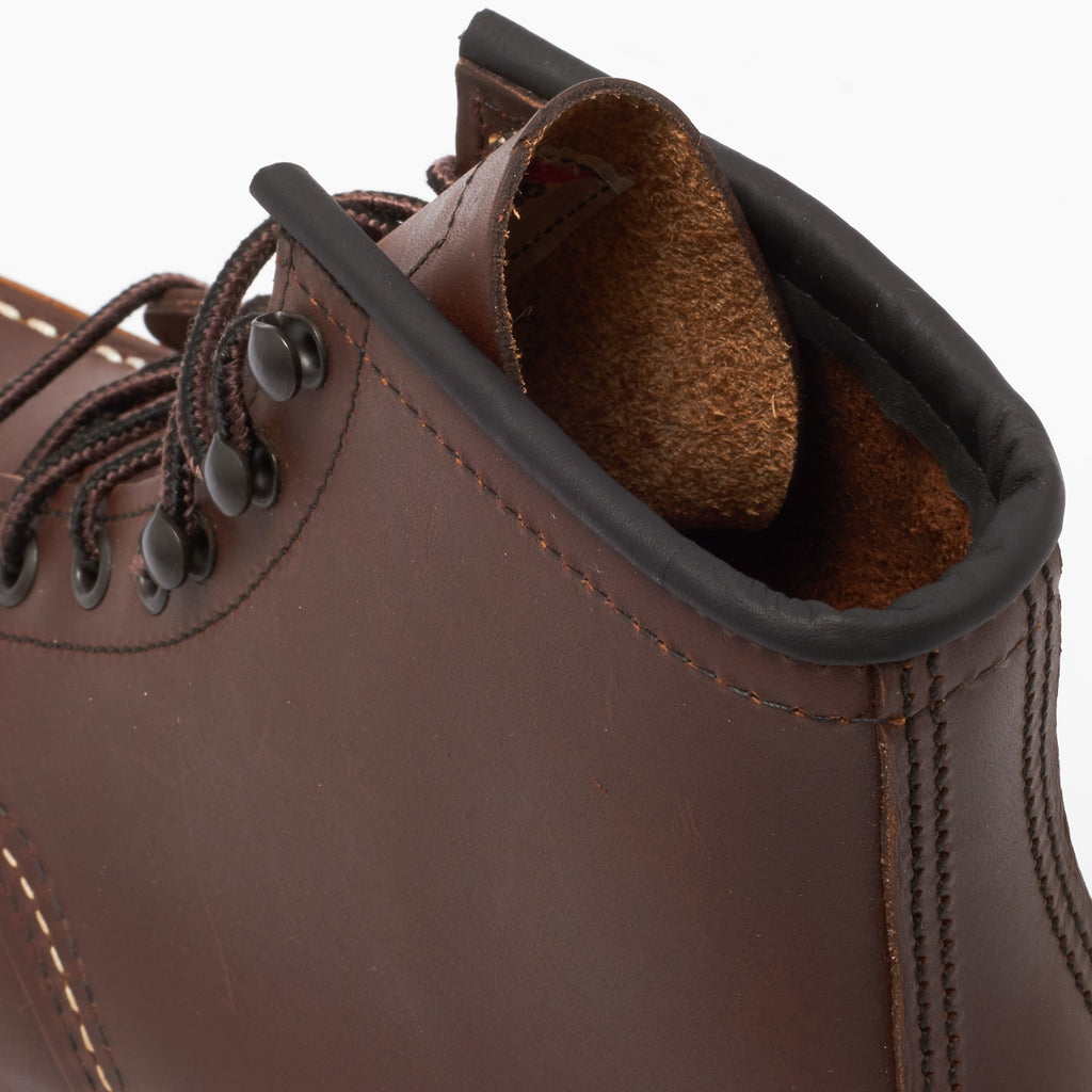 Red Wing 6" Cooper Moc Toe Boot - Amber