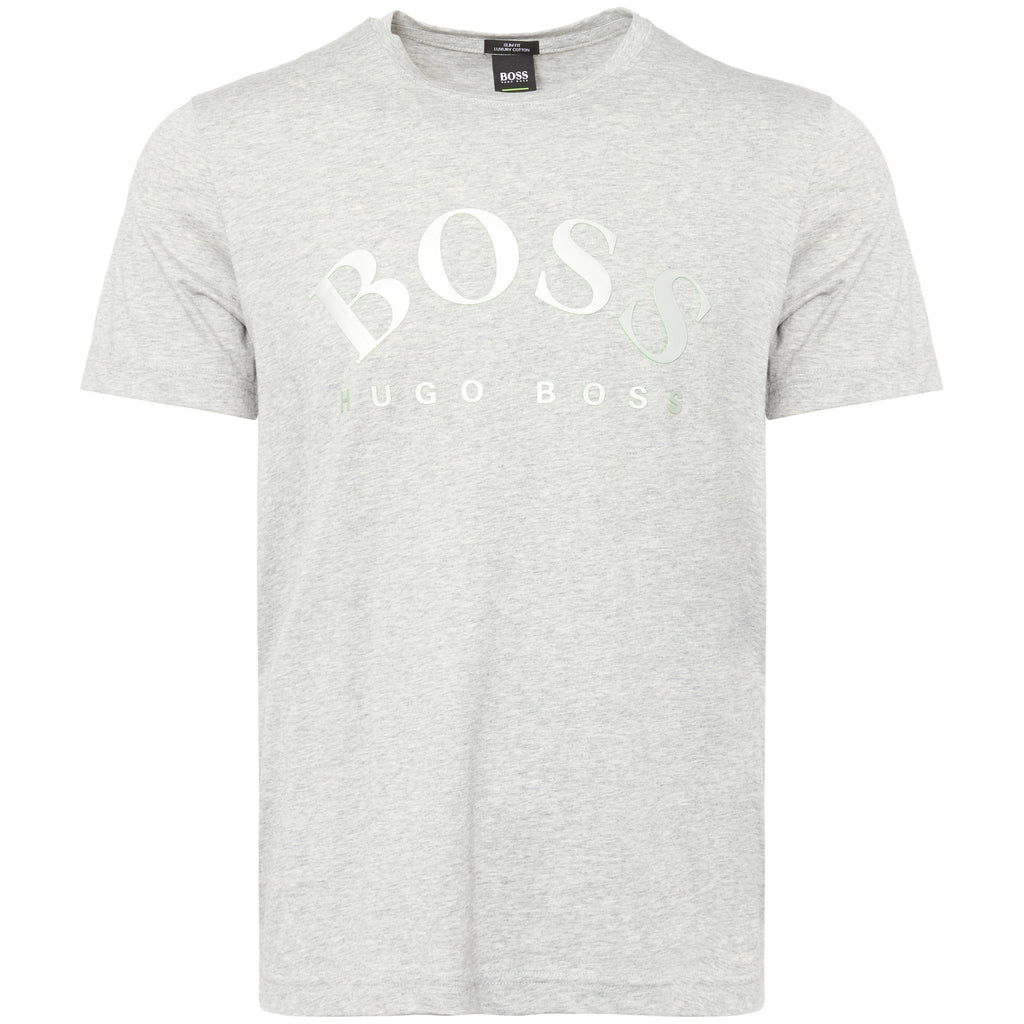 Boss Grey Tallone Logo T-Shirt