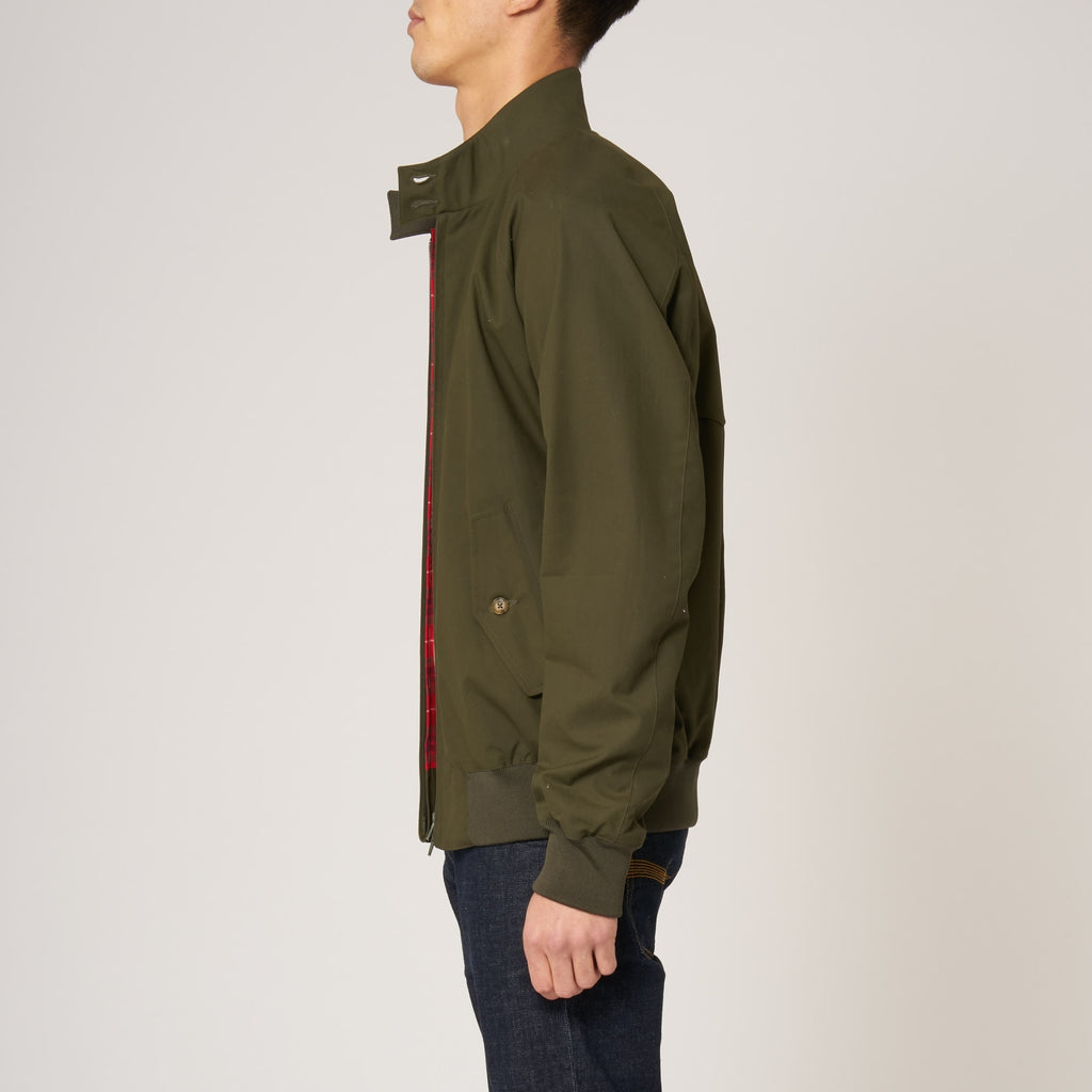 Stuarts Anniversary Archive Fit G9 Harrington Jacket - Military Green